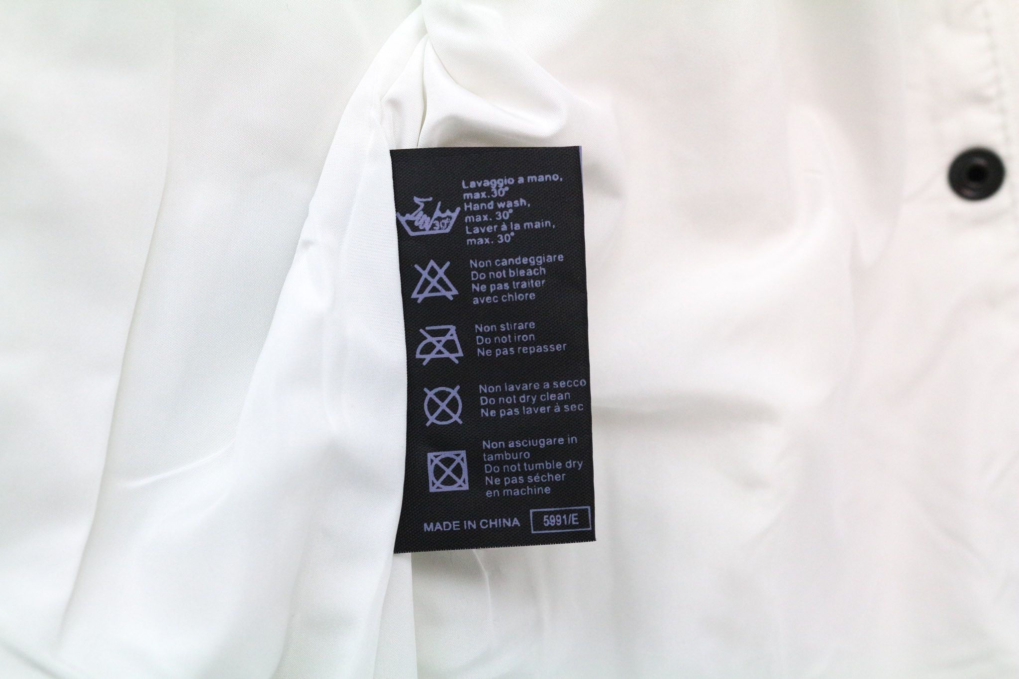 Other LORI 2XS Off-White Windproof Padded Moto Jacket 74440 Size XXS / US 00 / IT 34 - 8 Thumbnail