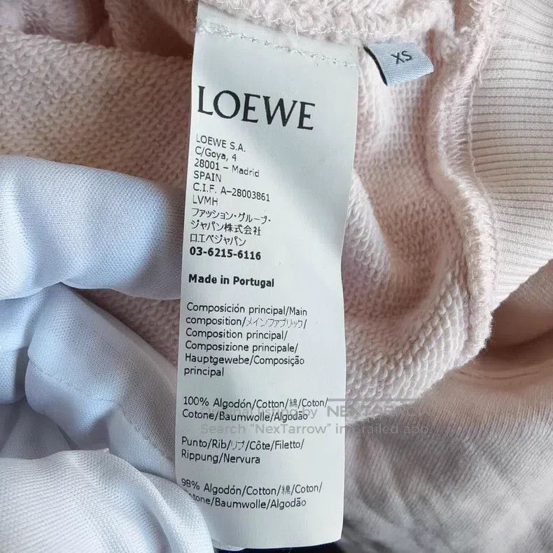 Loewe Loewe Early Spring Floral Letter Embroidered Hooded Sweats Size XS / US 0-2 / IT 36-38 - 5 Thumbnail