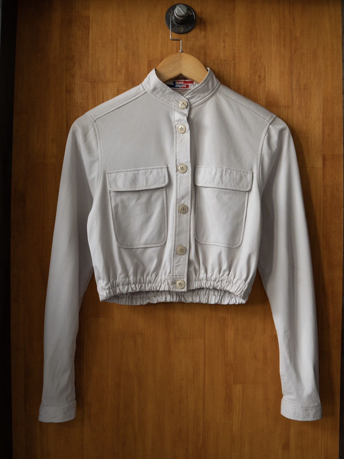 Issey Miyake Vintage 1970s Issey Miyake Madarin Collar Jacket Size S / US 4 / IT 40 - 1 Thumbnail
