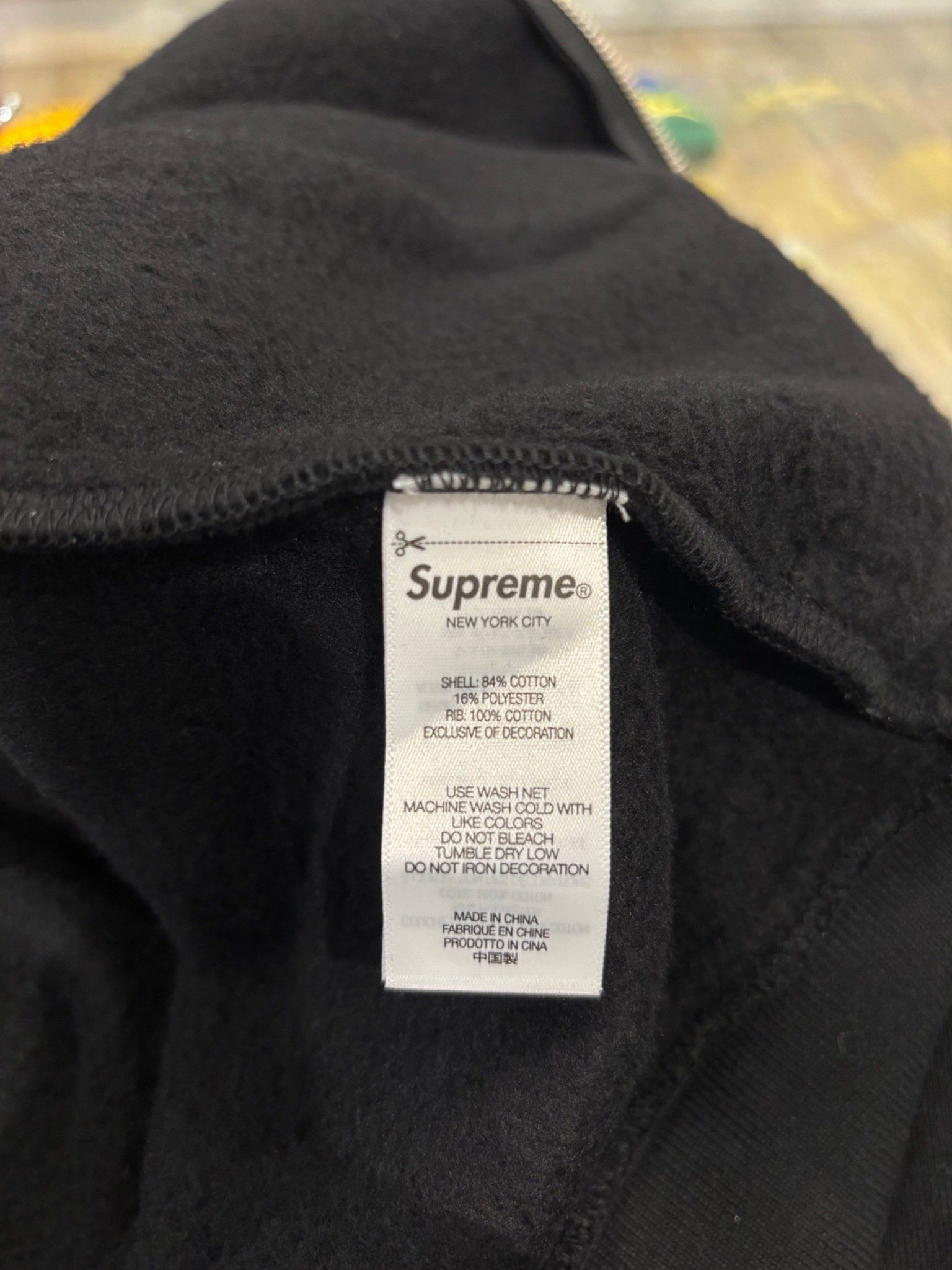 Supreme Supreme Mascots Zip Up Sweatshirt Black Size US L / EU 52-54 / 3 - 7 Thumbnail