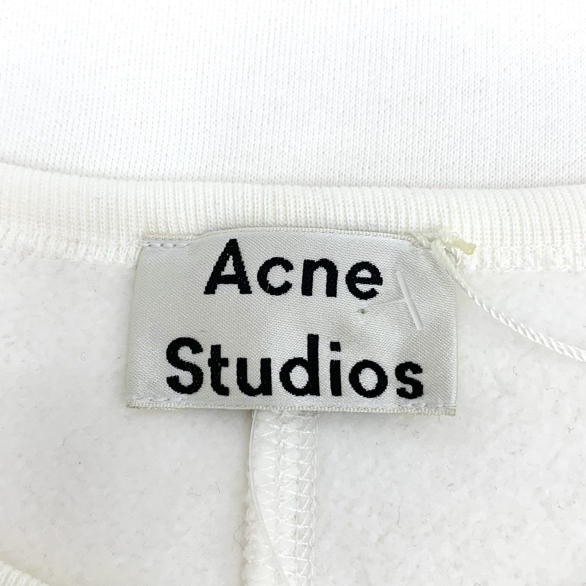 Acne Studios Acne Studios Off-white Long Sleeve Sweatshir K26WX Size S / US 4 / IT 40 - 5 Thumbnail