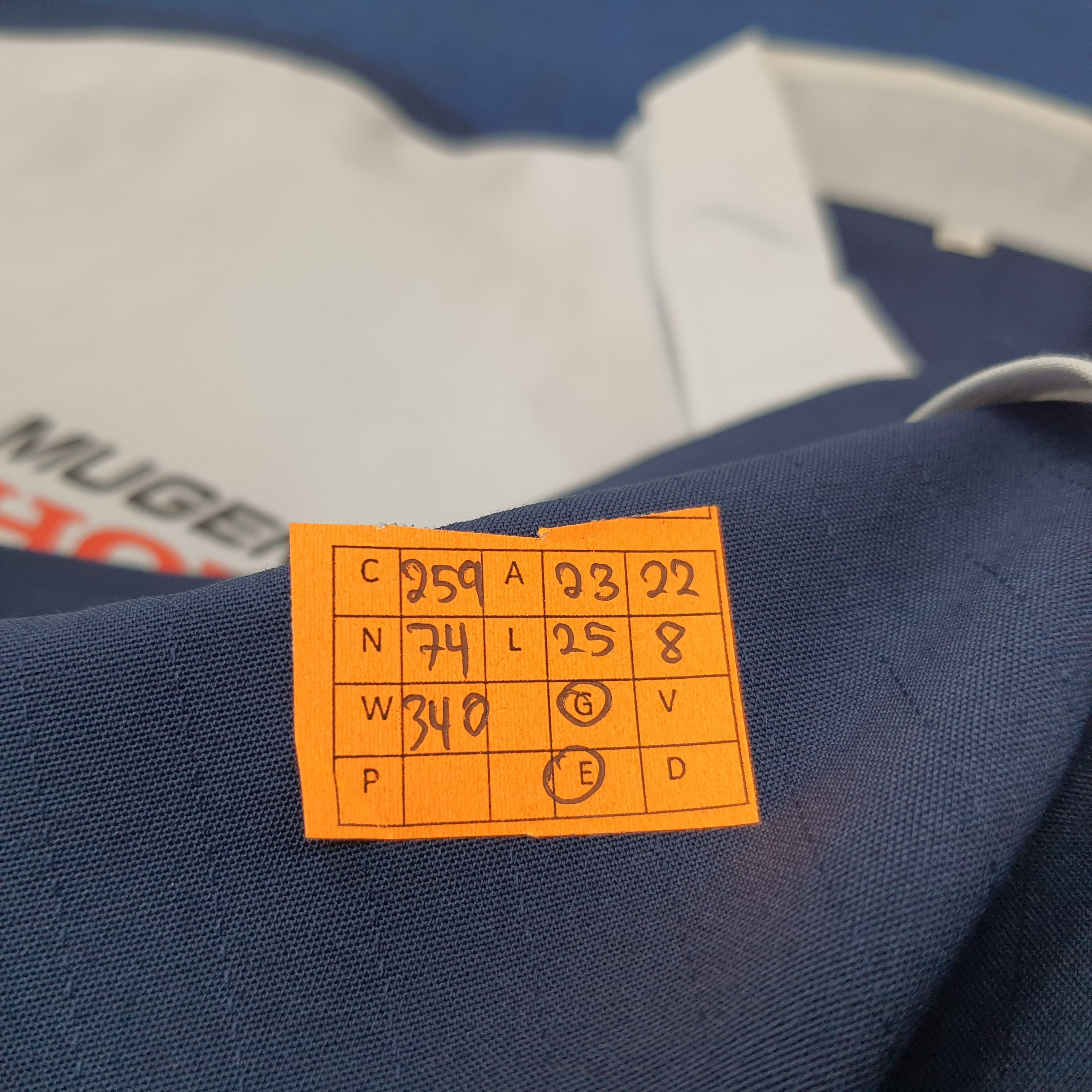 Honda Vintage HONDA Mugen Motorsports Custom Logo Jacket C259N74 Size US L / EU 52-54 / 3 - 8 Thumbnail