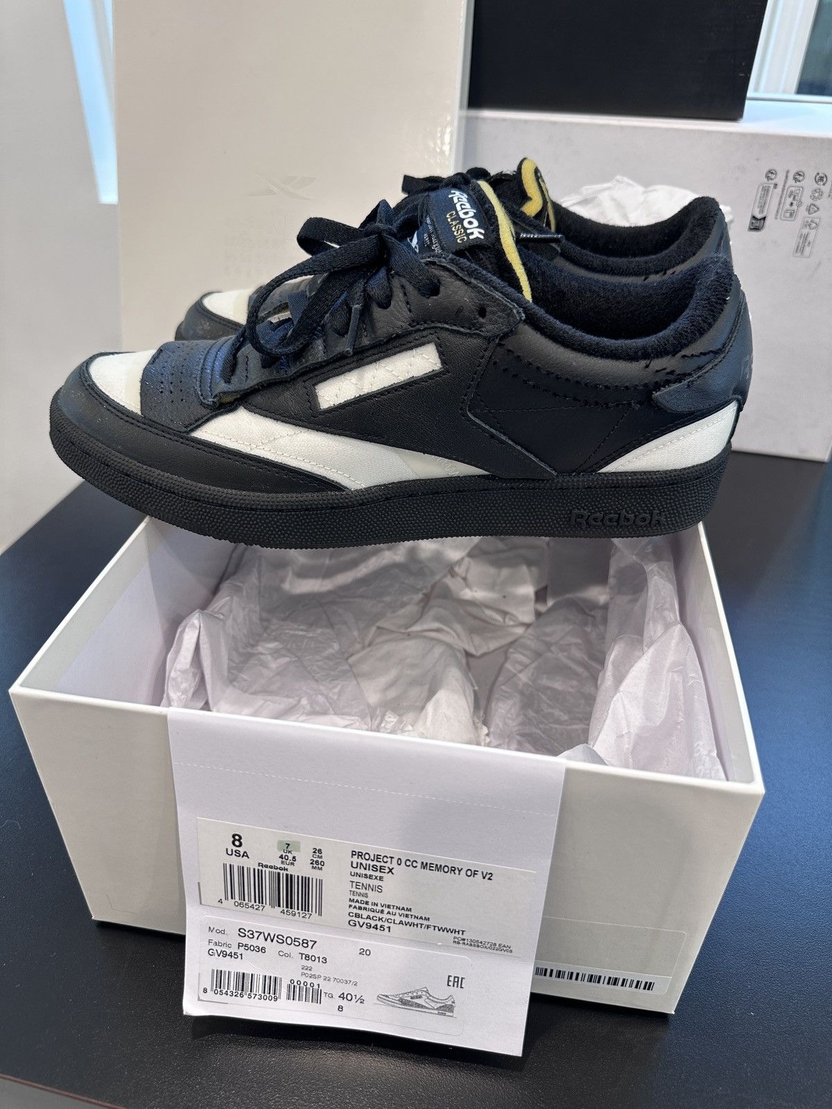 マルジェラ × reebok 22aw PROJECT 0 CR 24.0 マルジェラ × reebok 22aw PROJECT 0 CR 24.0