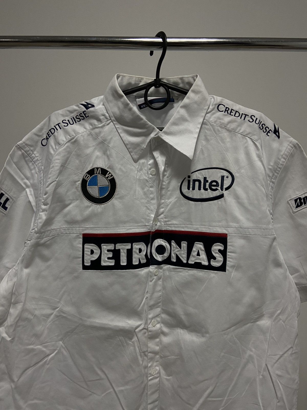 BMW × Vintage BMW Power Racing button ups Big Logo petronas Vintage Size US XXL / EU 58 / 5 - 3 Thumbnail