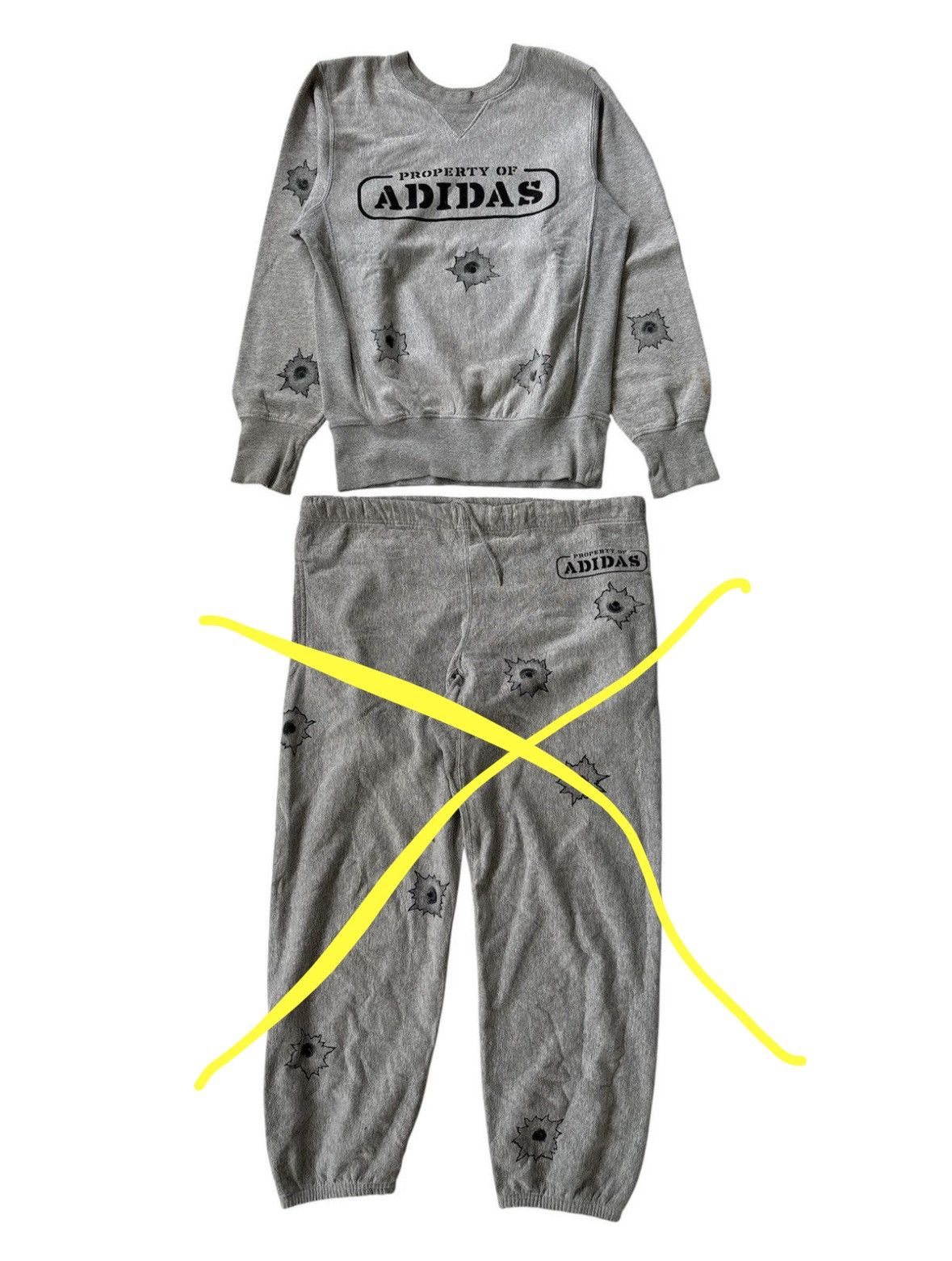 Adidas × Jeremy Scott Bullet Sweater Size US M / EU 48-50 / 2 - 2 Thumbnail