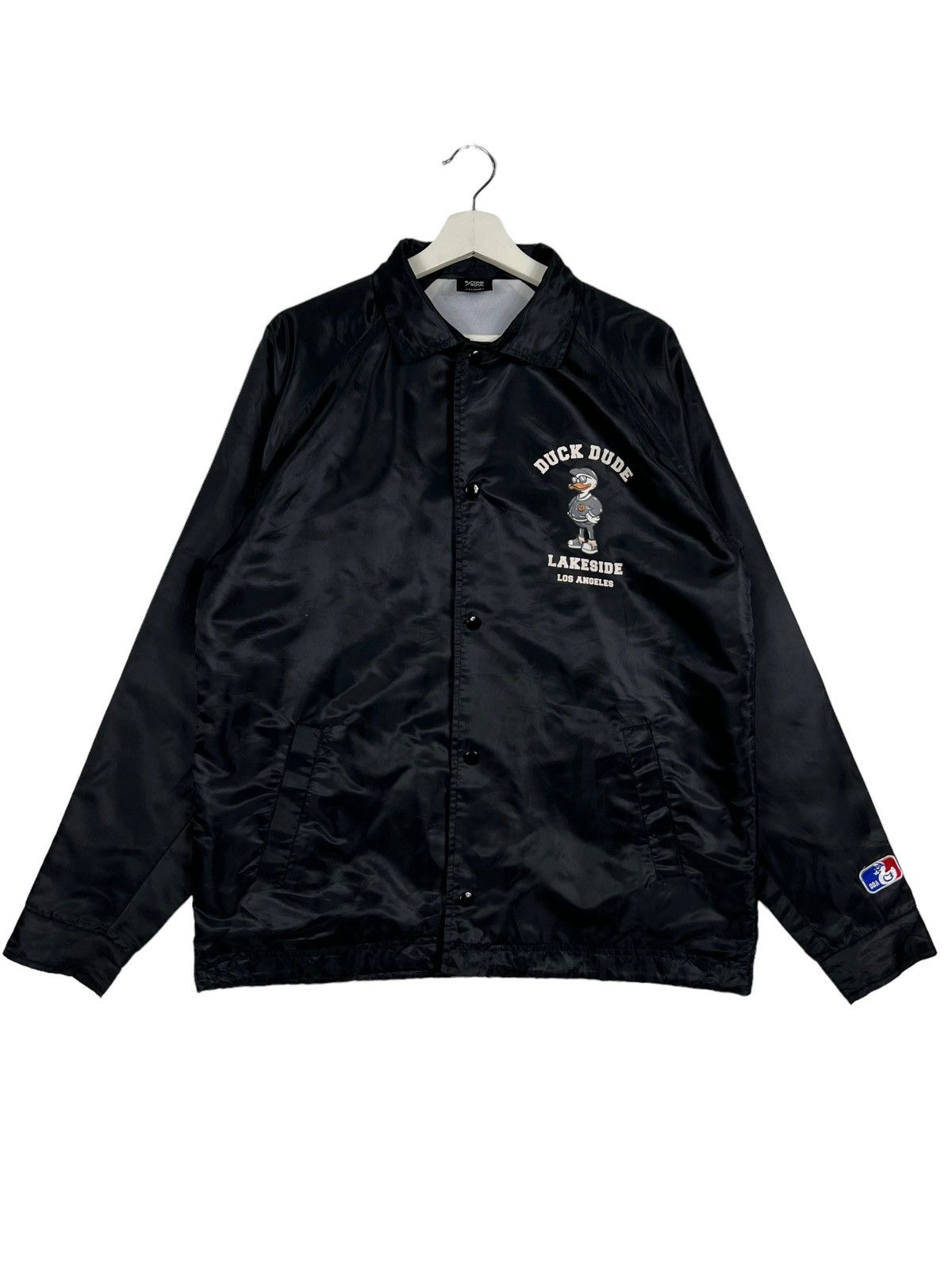 Japanese Brand 🔥 DUCK DUDE LAKESIDE COACH JACKET Size US XL / EU 56 / 4 - 3 Thumbnail