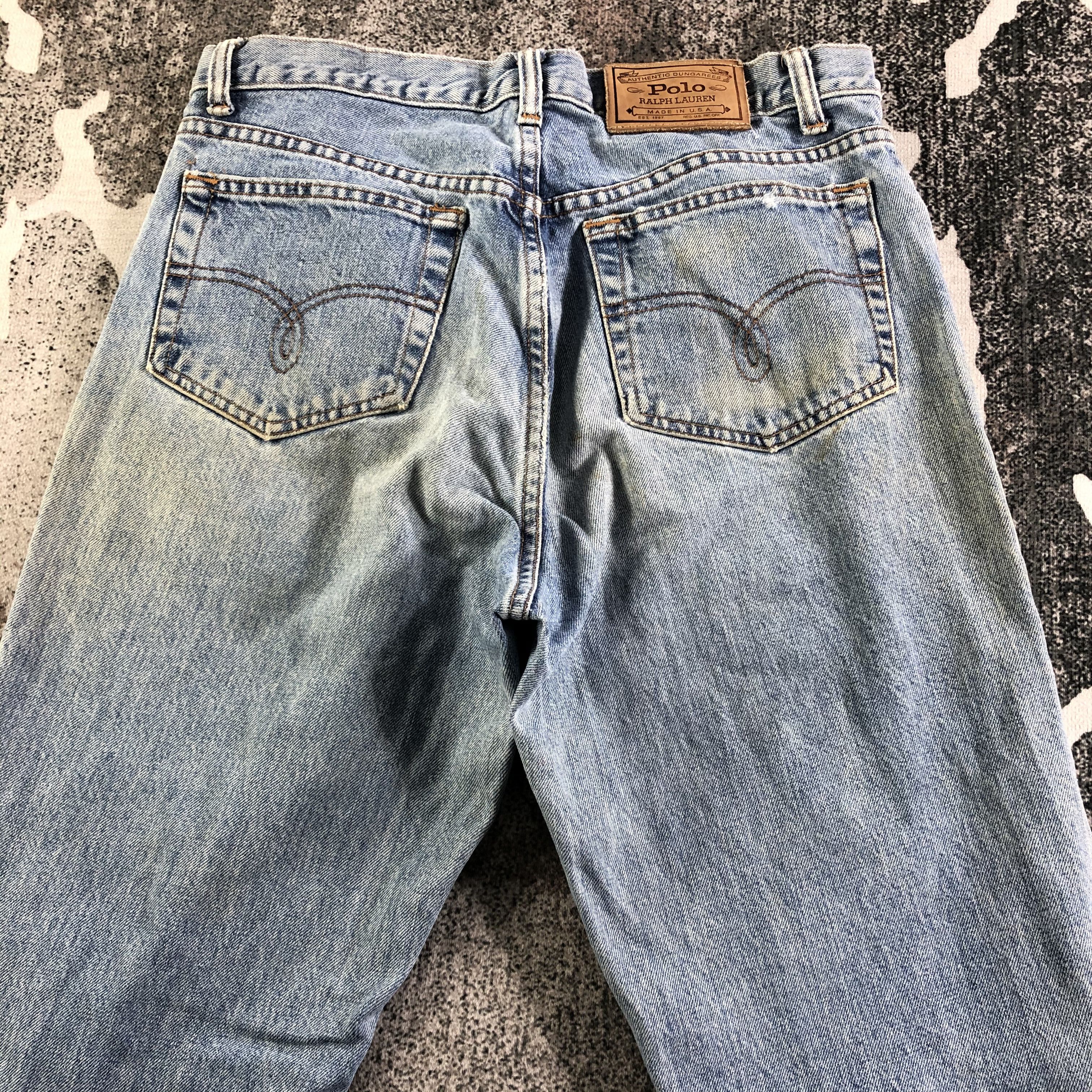 Polo Ralph Lauren Vintage Dirty Polo Ralph Lauren Jeans KJ2990 Size US 32 / EU 48 - 4 Thumbnail