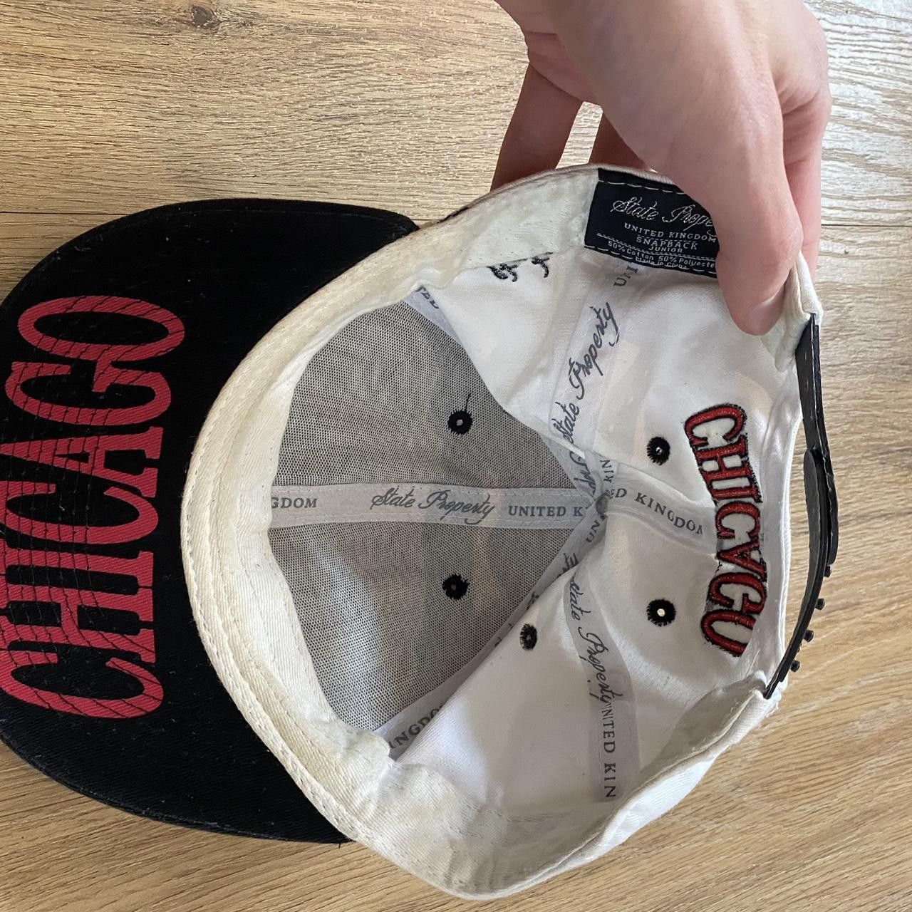 Other Black and red Chicago baseball cap #streetwear NBA Size ONE SIZE - 4 Thumbnail