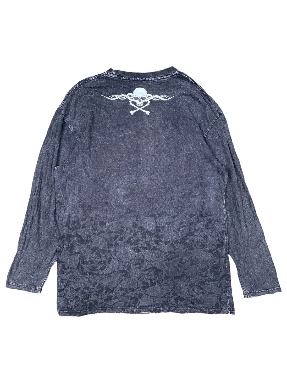If Six Was Nine × Japanese Brand × Le Grande Bleu (L.G.B.) Japanese cross keys skull ifsixwasnine lgb style longsleeve Size US XL / EU 56 / 4 - 3 Thumbnail