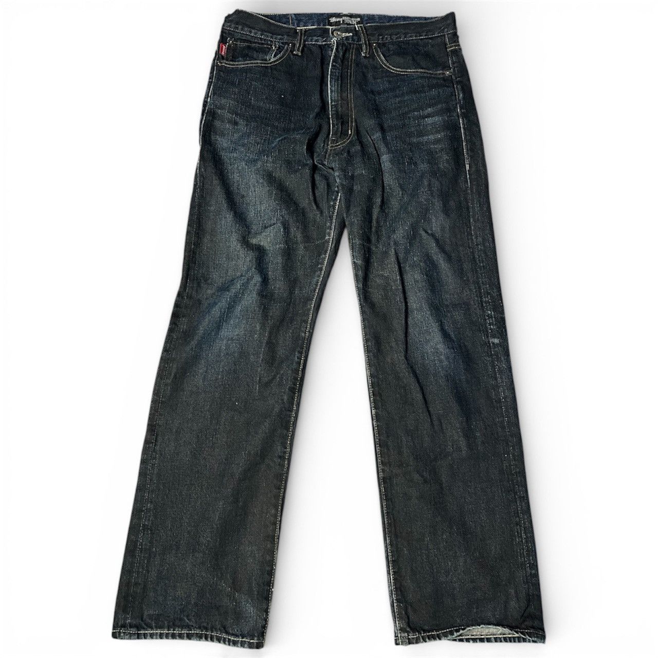 Stussy Stussy Rough & Rugged Signature Denim Jeans Size US 34 / EU 50 - 2 Thumbnail