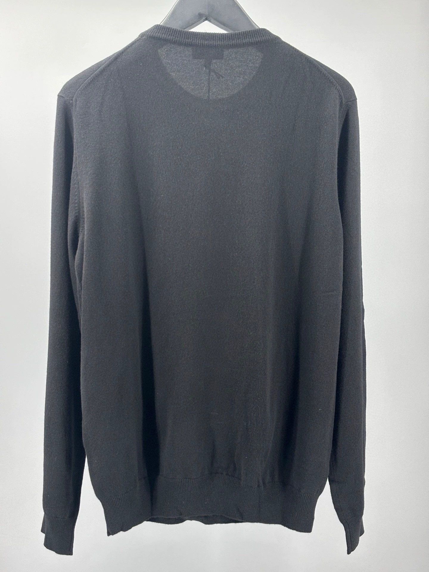 Emporio Armani black cashmere sweater for men by Armani Size US M / EU 48-50 / 2 - 4 Thumbnail
