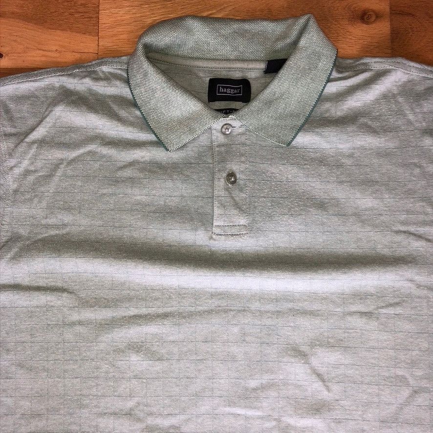 Haggar × Vintage HAGGAR MEN'S FASHIONABLE POLO SHIRT SUMMER Size M Size US M / EU 48-50 / 2 - 3 Thumbnail