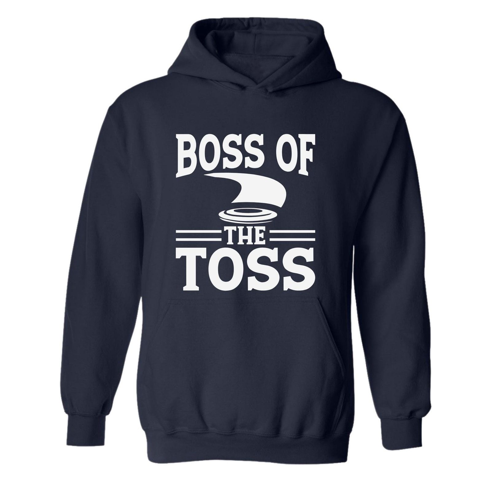 Gildan Disc Golf Funny Hoodie BOSS of The Toss Gift Sweatshirt Size US L / EU 52-54 / 3 - 9 Thumbnail