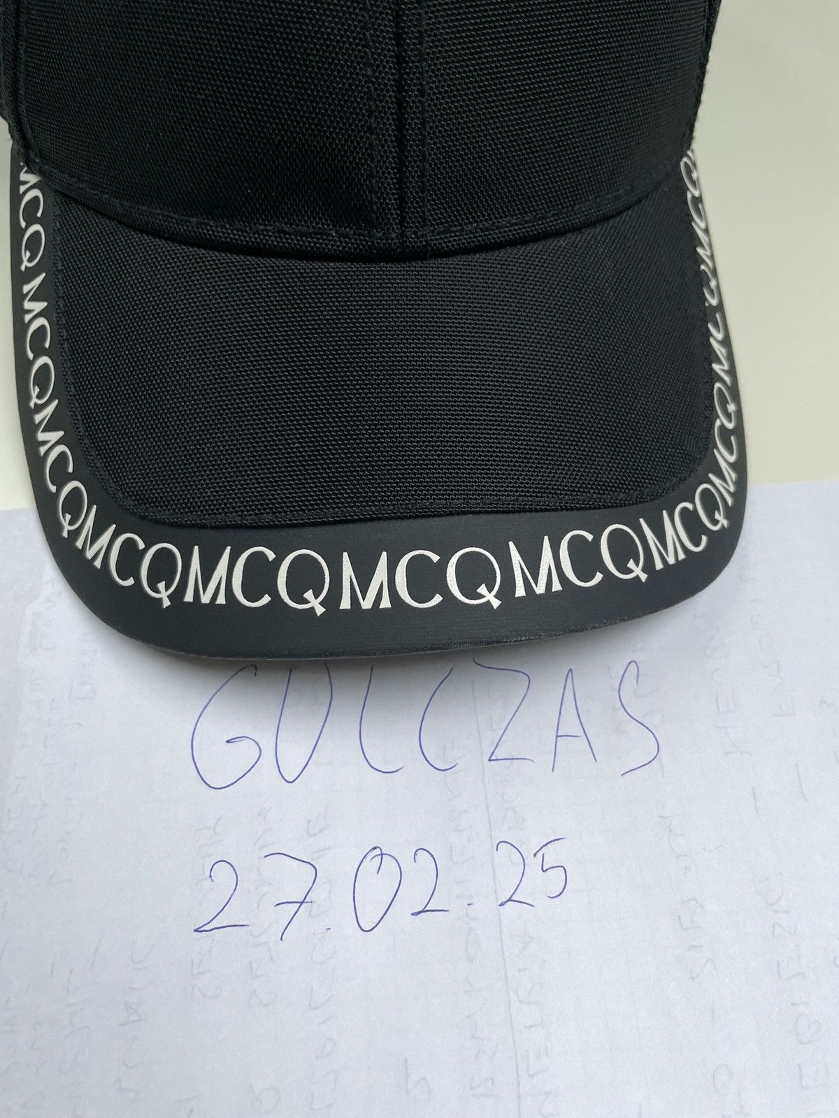 Alexander McQueen × MCQ × McQ Alexander McQueen MCQ BASEBALL CAP NYLON LOGO Size ONE SIZE - 1 Thumbnail