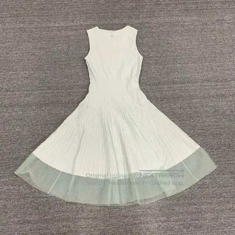 Dior Dior White Cotton Women's Dress Size S . Size S / US 4 / IT 40 - 6 Thumbnail