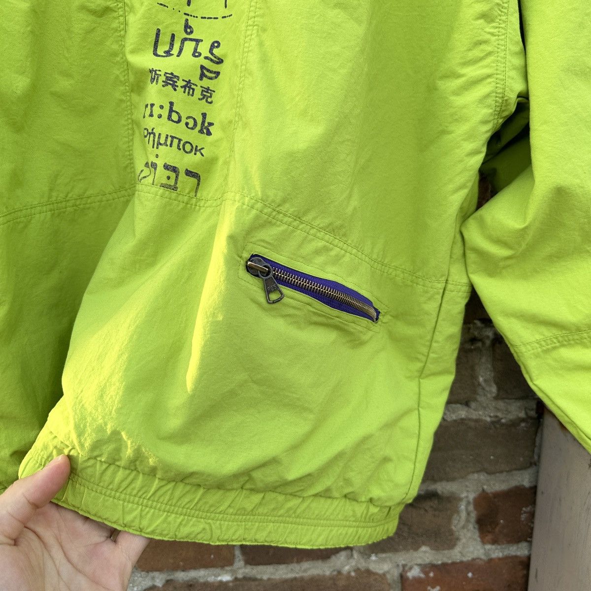 Reebok Rare Vintage 90s Reebok Tracksuit Jacket Hip Hop Nike Size US L / EU 52-54 / 3 - 7 Thumbnail