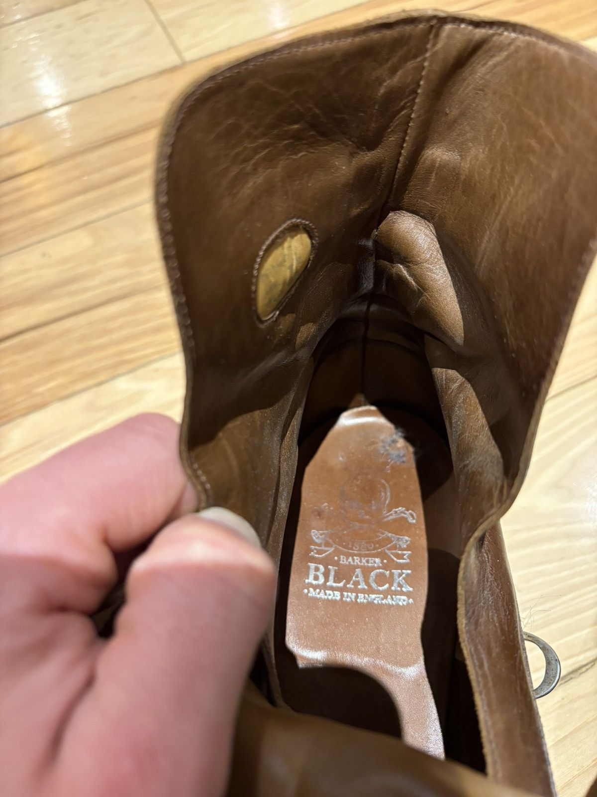 Barker Black Barker Black Lavenum Brown US 9.5 Gently Used Size US 9.5 / EU 42-43 - 6 Thumbnail