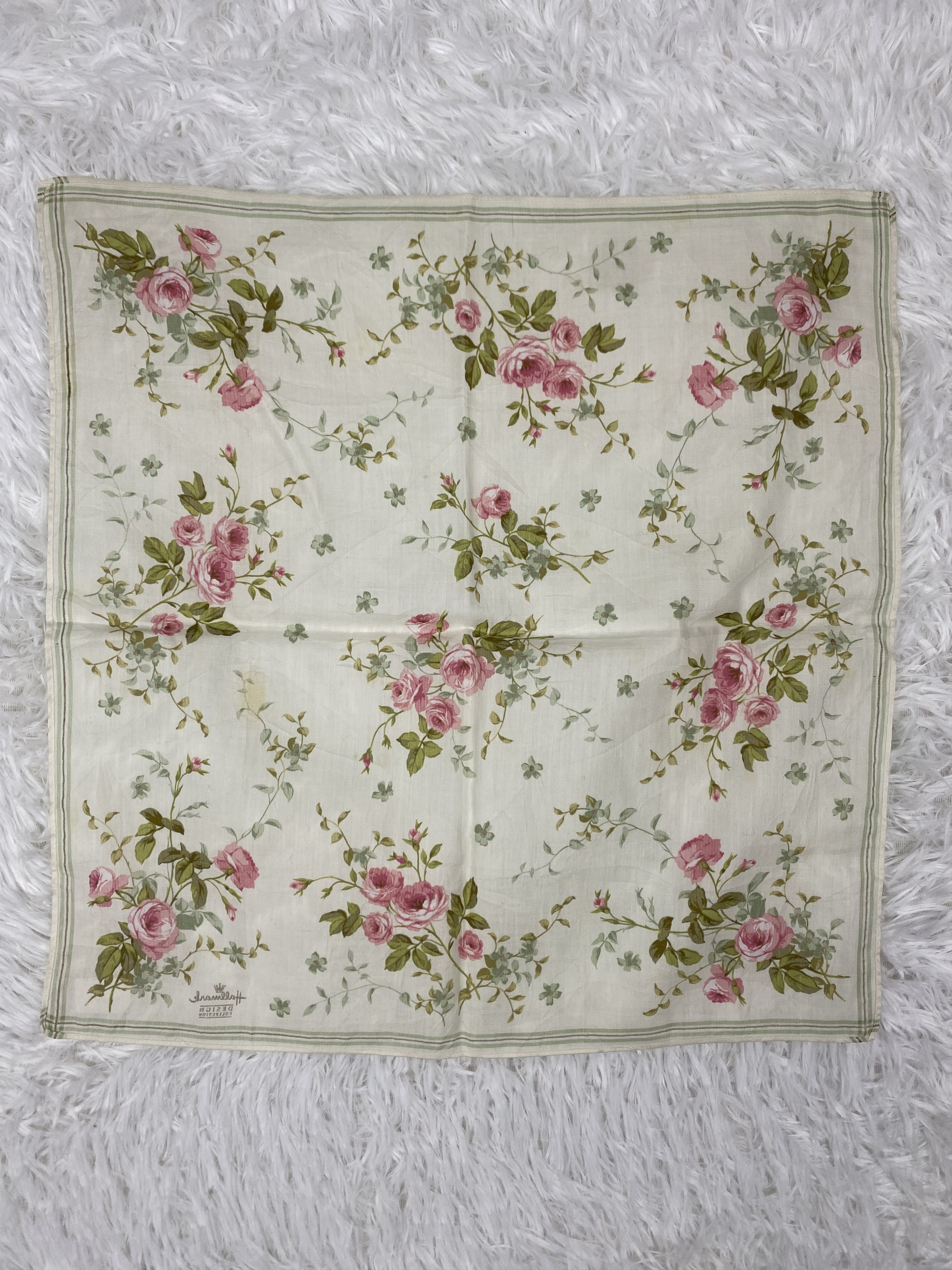 Designer × Vintage Vintage Hallmark Handkerchief Neckerchief PH0805 Size ONE SIZE - 4 Thumbnail