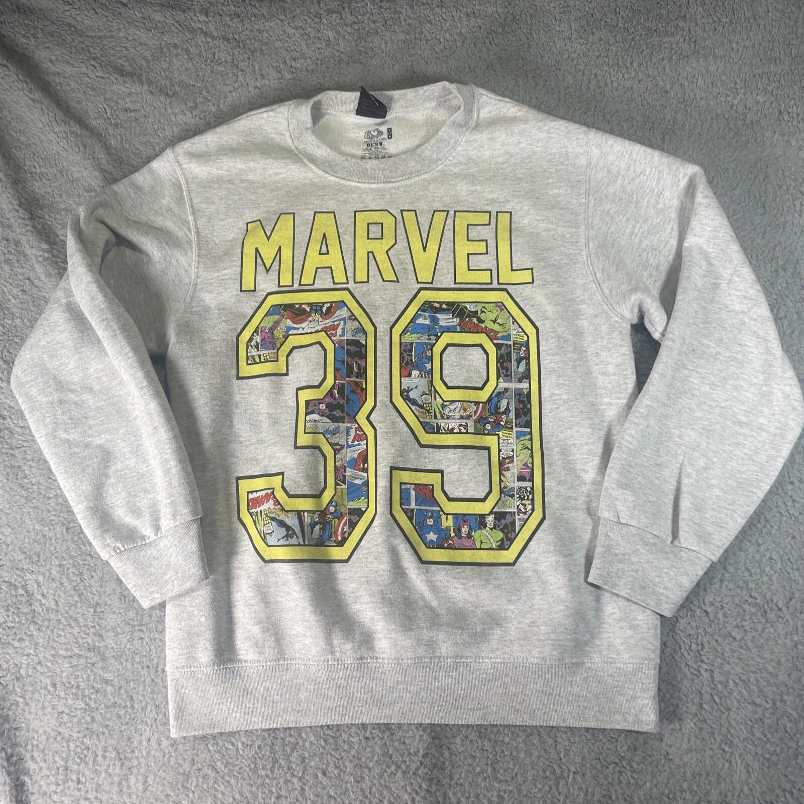 Marvel Comics Marvel Sweatshirt Gray Mens Small Long Sleeve Comics Y2K Size US S / EU 44-46 / 1 - 1 Thumbnail
