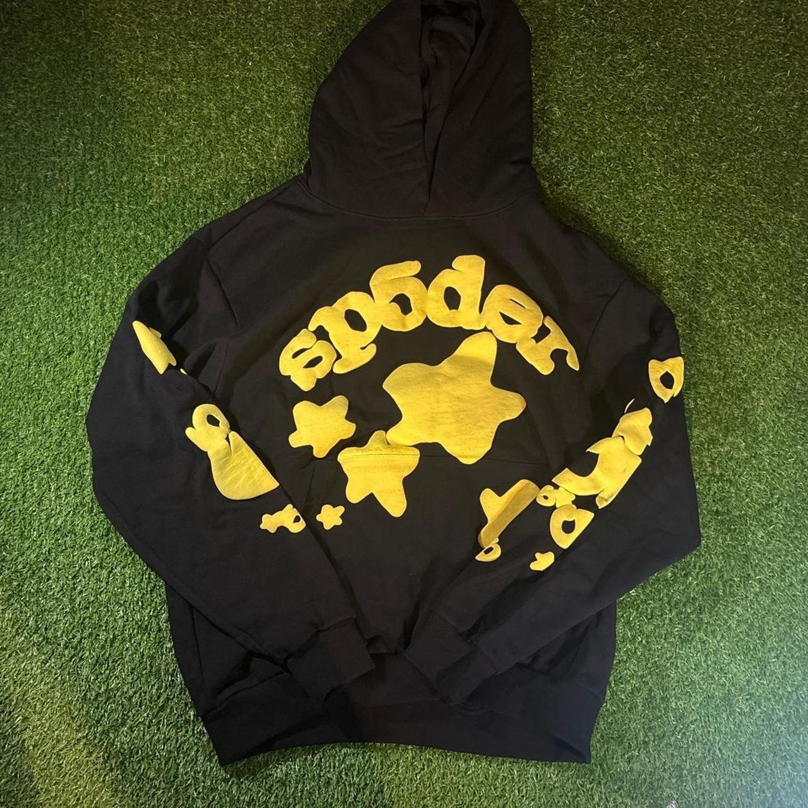 Other Sp5der beluga hoodie black yellow Size US M / EU 48-50 / 2 - 1 Thumbnail
