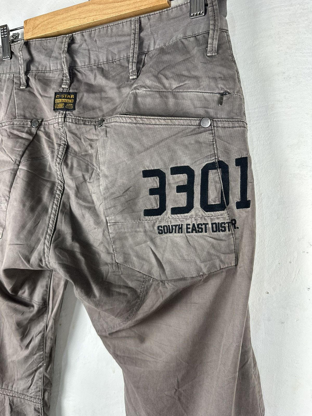 G-Star G STAR RAW DENIM CARGO PANTS MULTIPOCKET STREETWEAR Size US 30 / EU 46 - 20 Thumbnail