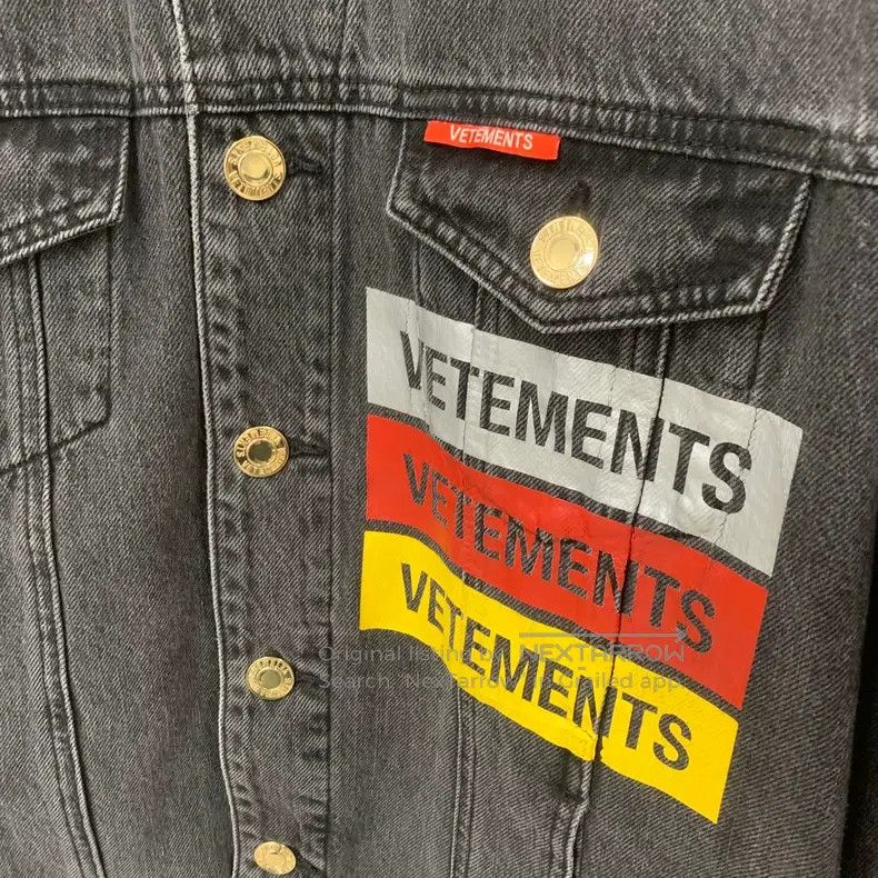 Vetements Vetements Denim Jacket Size L Size US L / EU 52-54 / 3 - 2 Thumbnail