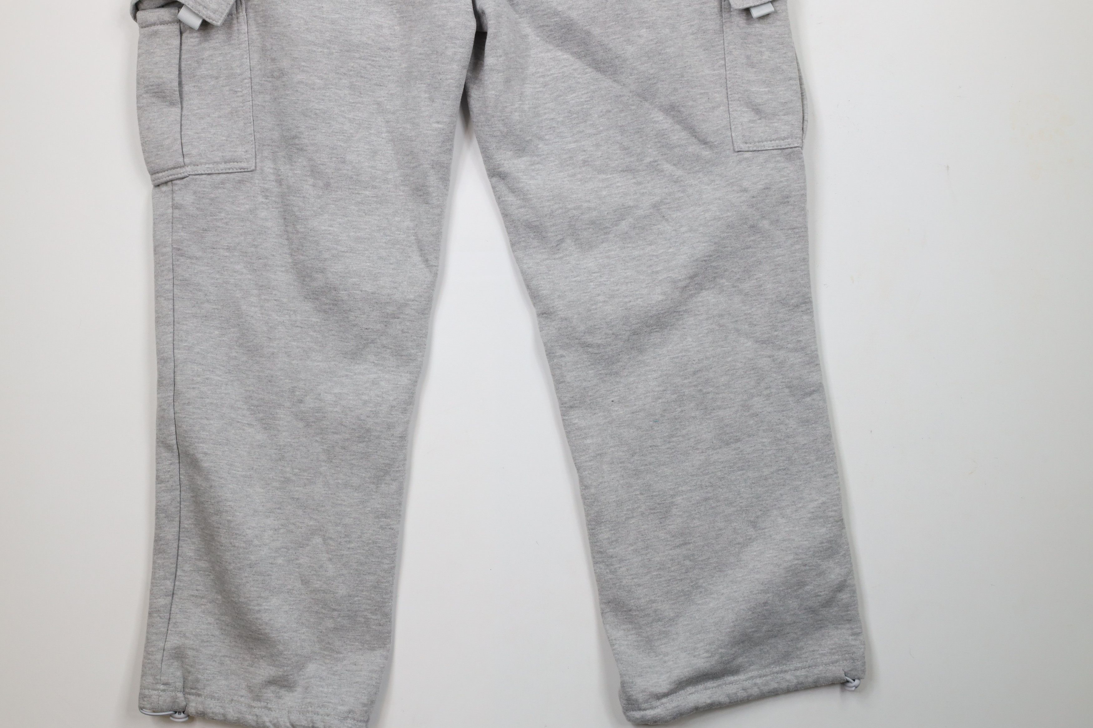 Vintage Vintage 90s Streetwear Cuff Cargo Sweatpants Joggers Size US 38 / EU 54 - 11 Thumbnail