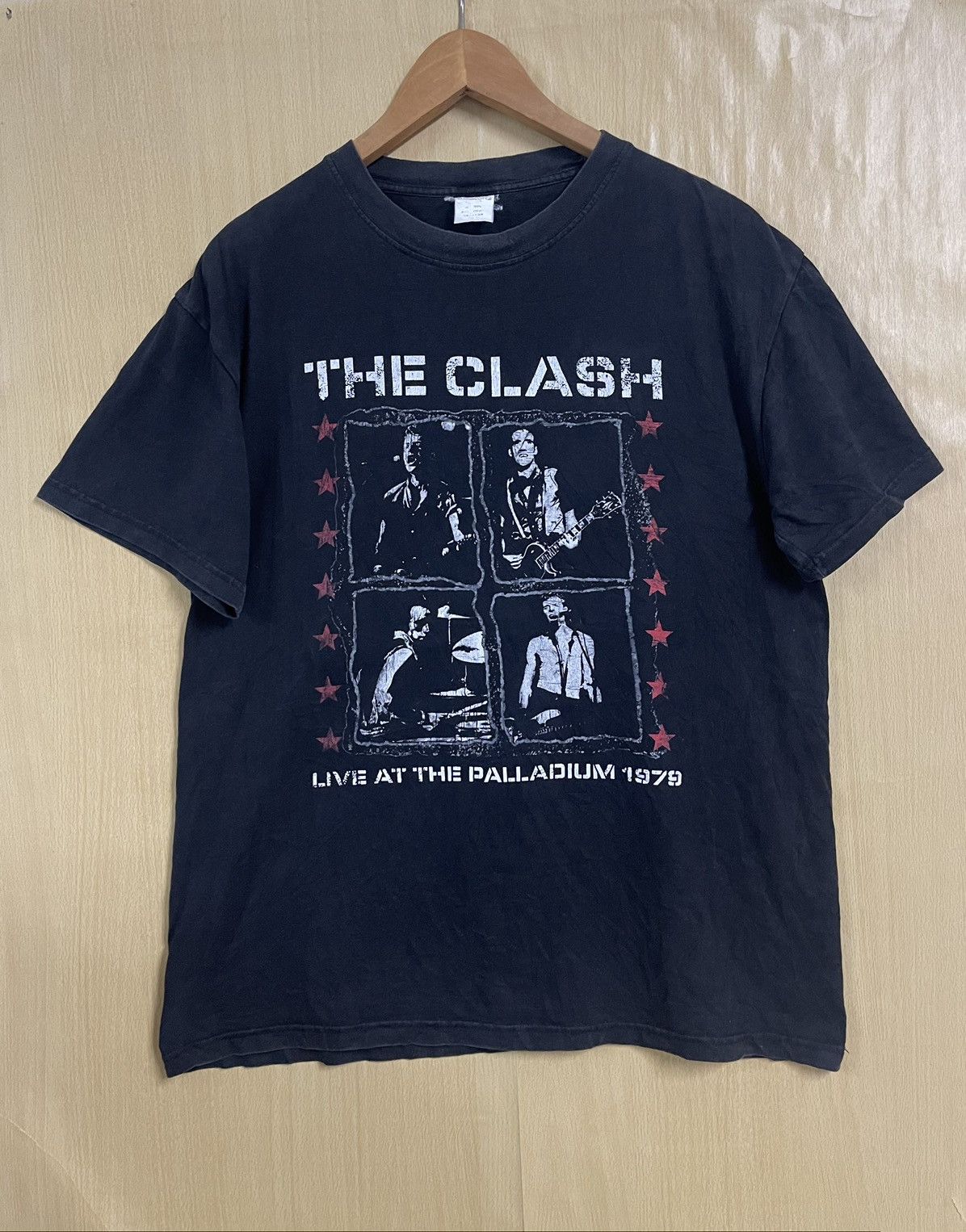 Vintage The Clash Punk Rock T shirt L Sex Pistols The Damned