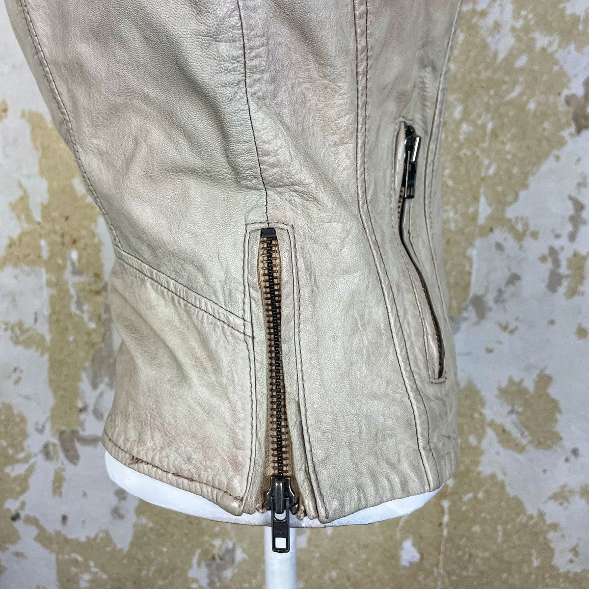Muubaa Real Goat Leather Jacket Size S / US 4 / IT 40 - 6 Thumbnail