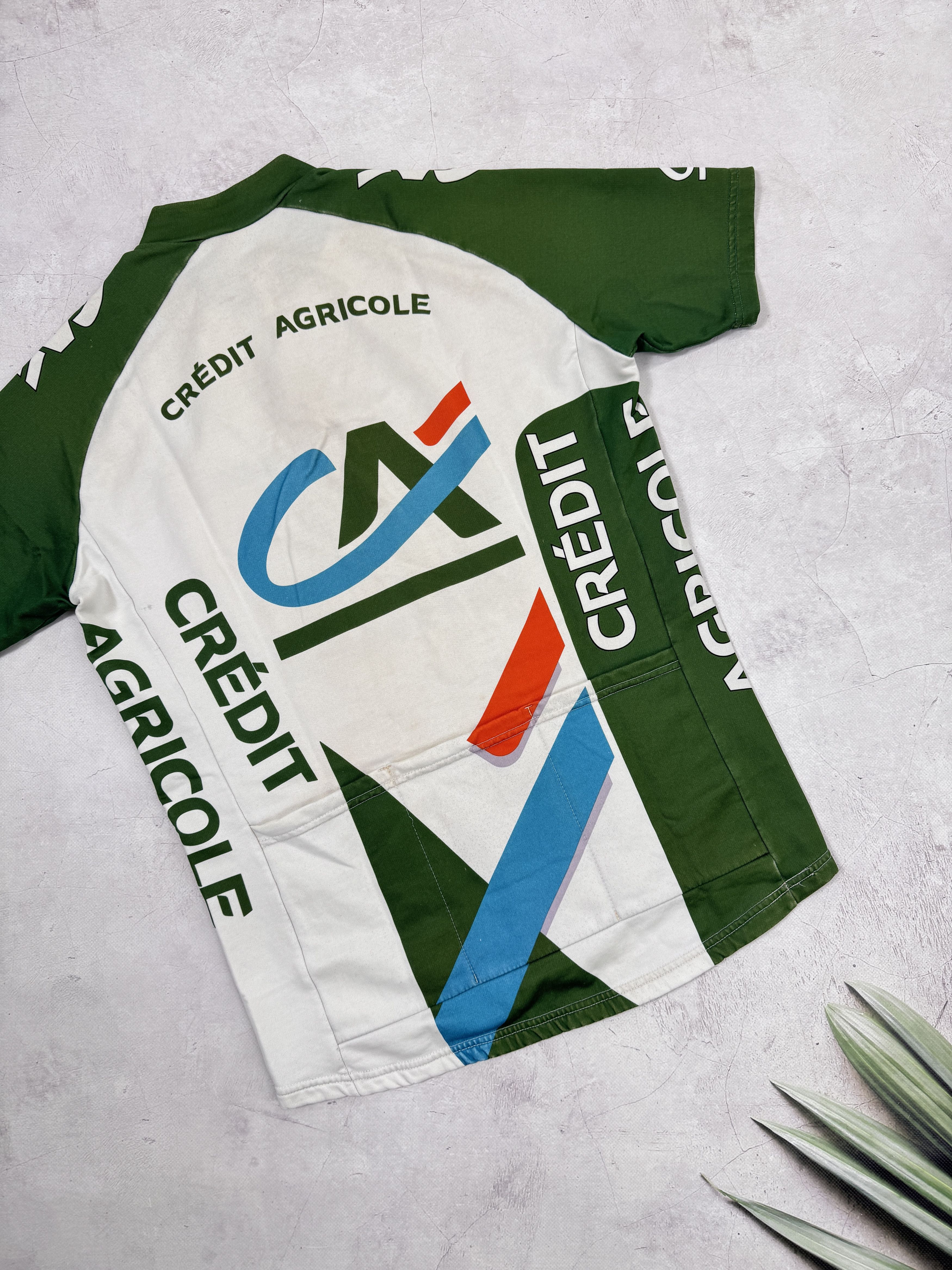 Vintage Vintage Nalini Cycling Jersey Eddy Merckx Credit Agricole Size US L / EU 52-54 / 3 - 10 Thumbnail