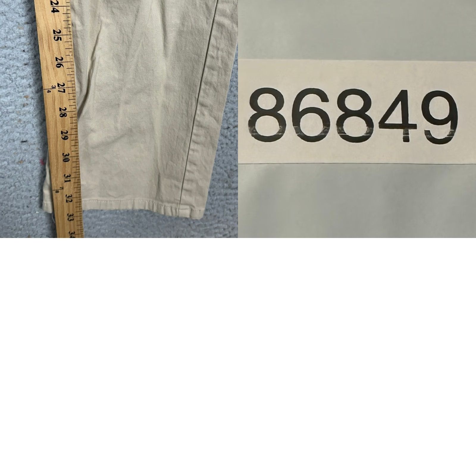 Bonobos Bonobos Pants Slim Khakis 33 Regular Tan Beige 33x34 Chino Flat Front Stretch Tapered Mens Size US 33 - 8 Thumbnail