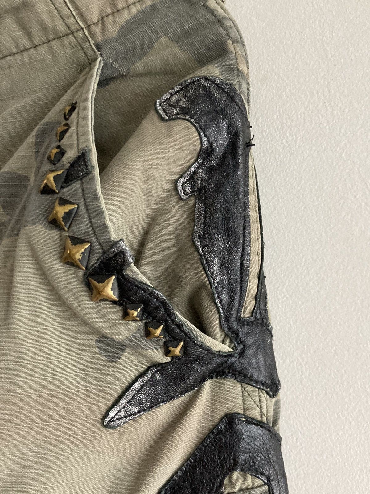 Designer × The Great China Wall × Vintage The Great China Wall - Camo Cargo Pant Size US 30 / EU 46 - 11 Thumbnail