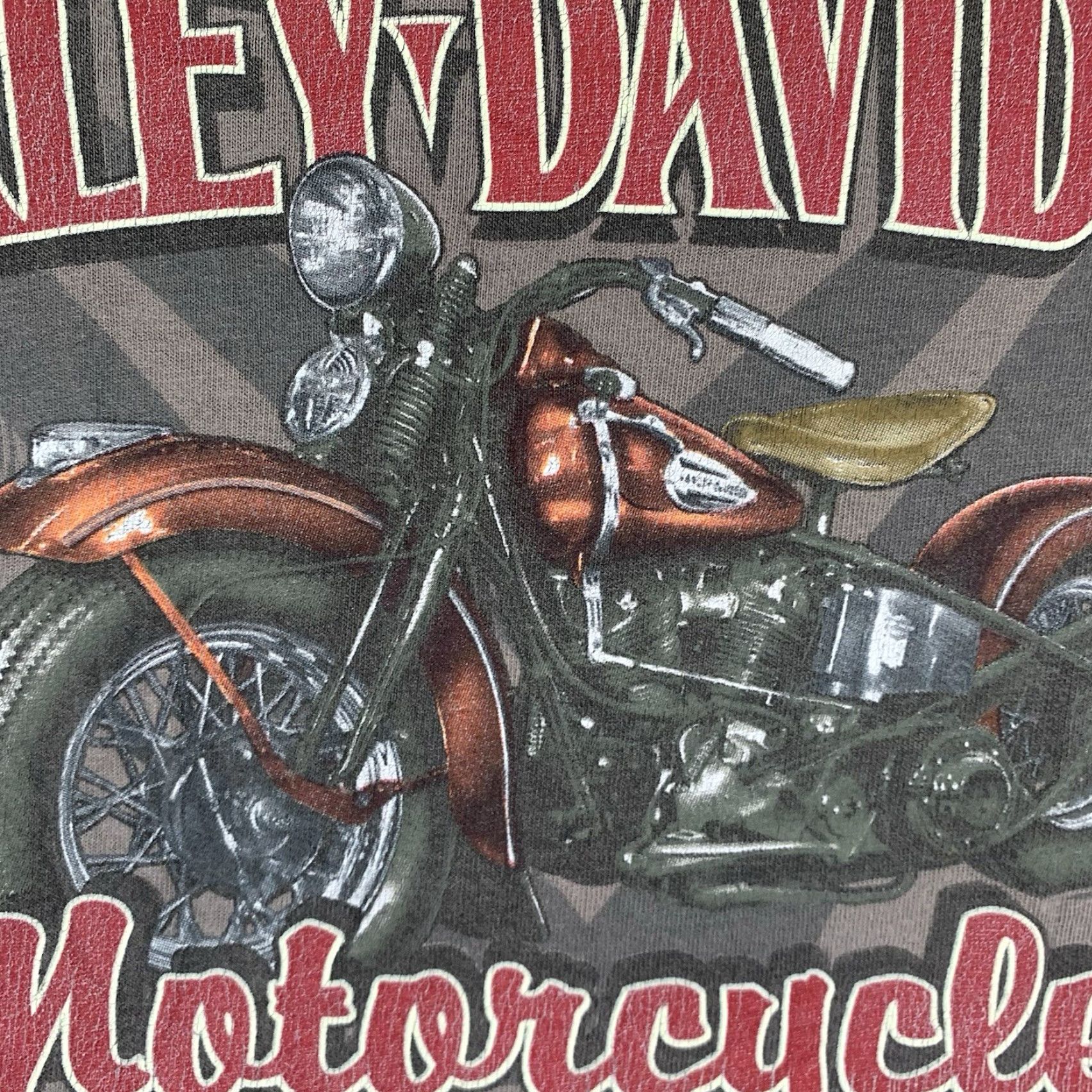 Harley Davidson Harley-Davidson Shirt Adult Medium Gray Guitar Graphic Print Music City Nashville Tennessee Unisex Size US M / EU 48-50 / 2 - 6 Thumbnail