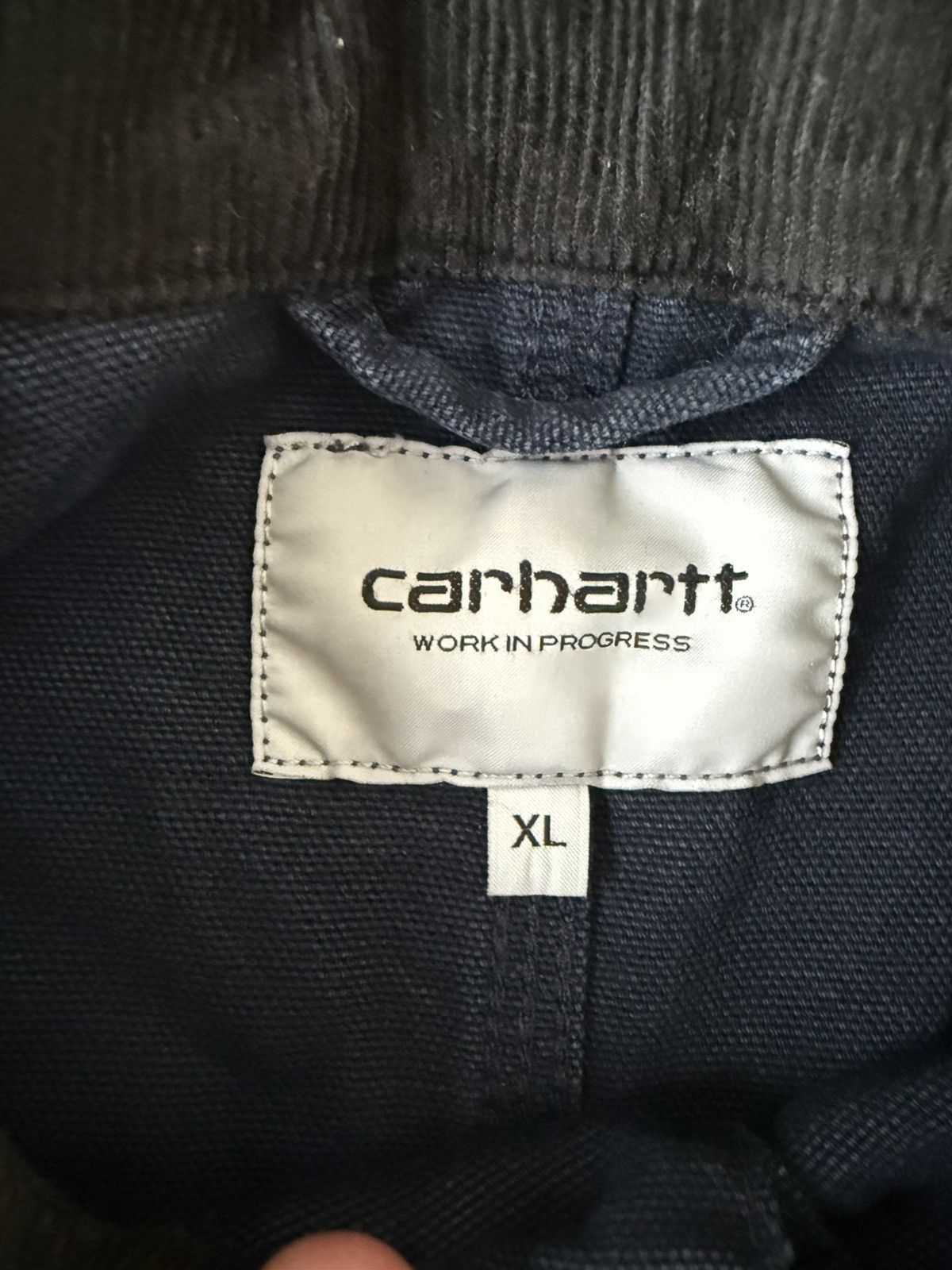Carhartt Carhartt Wip Michigan Jacket Coat Vintage Black/Grey Size US XL / EU 56 / 4 - 5 Thumbnail