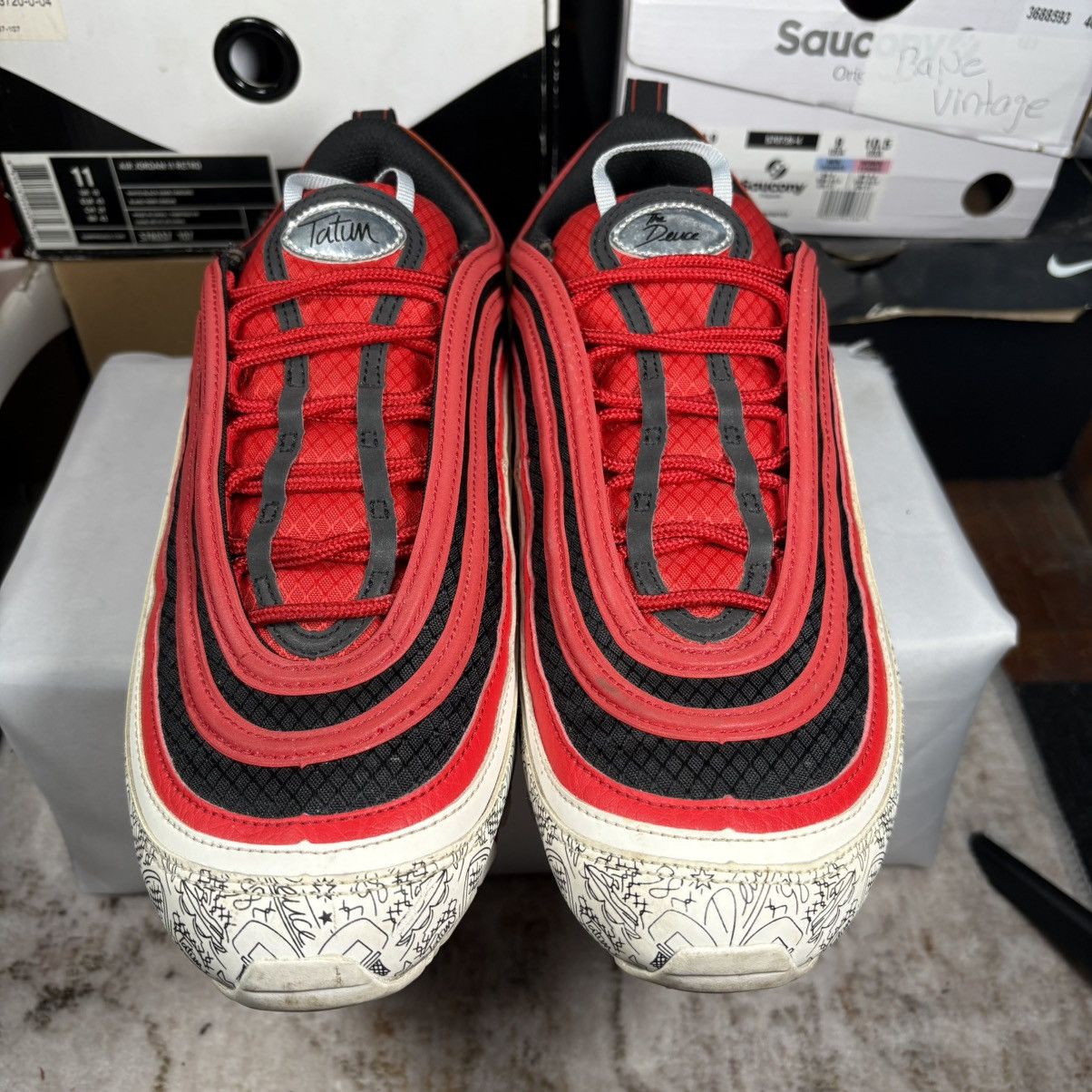Nike Size 10 - Jayson Tatum x Nike Air Max 97 Saint Louis Roots Size US 10 / EU 43 - 3 Thumbnail