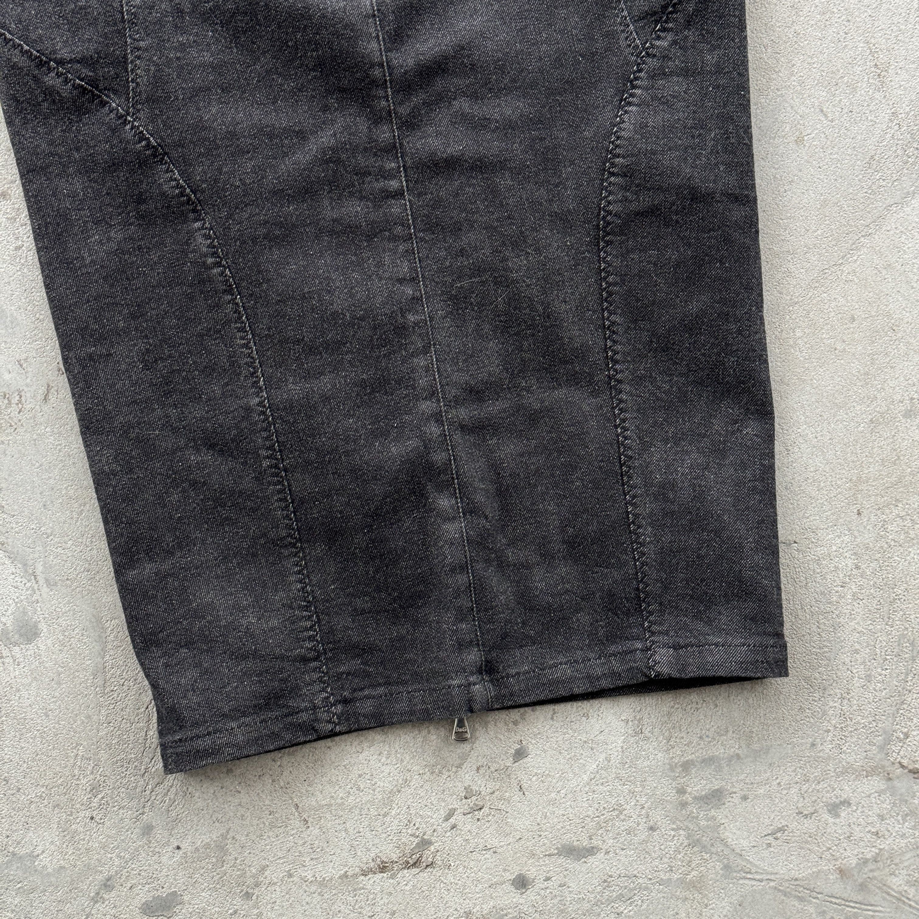 Dolce & Gabbana Vintage Dolce & Gabbana Denim Maxi Skirts Size 30" / US 8 / IT 44 - 5 Thumbnail