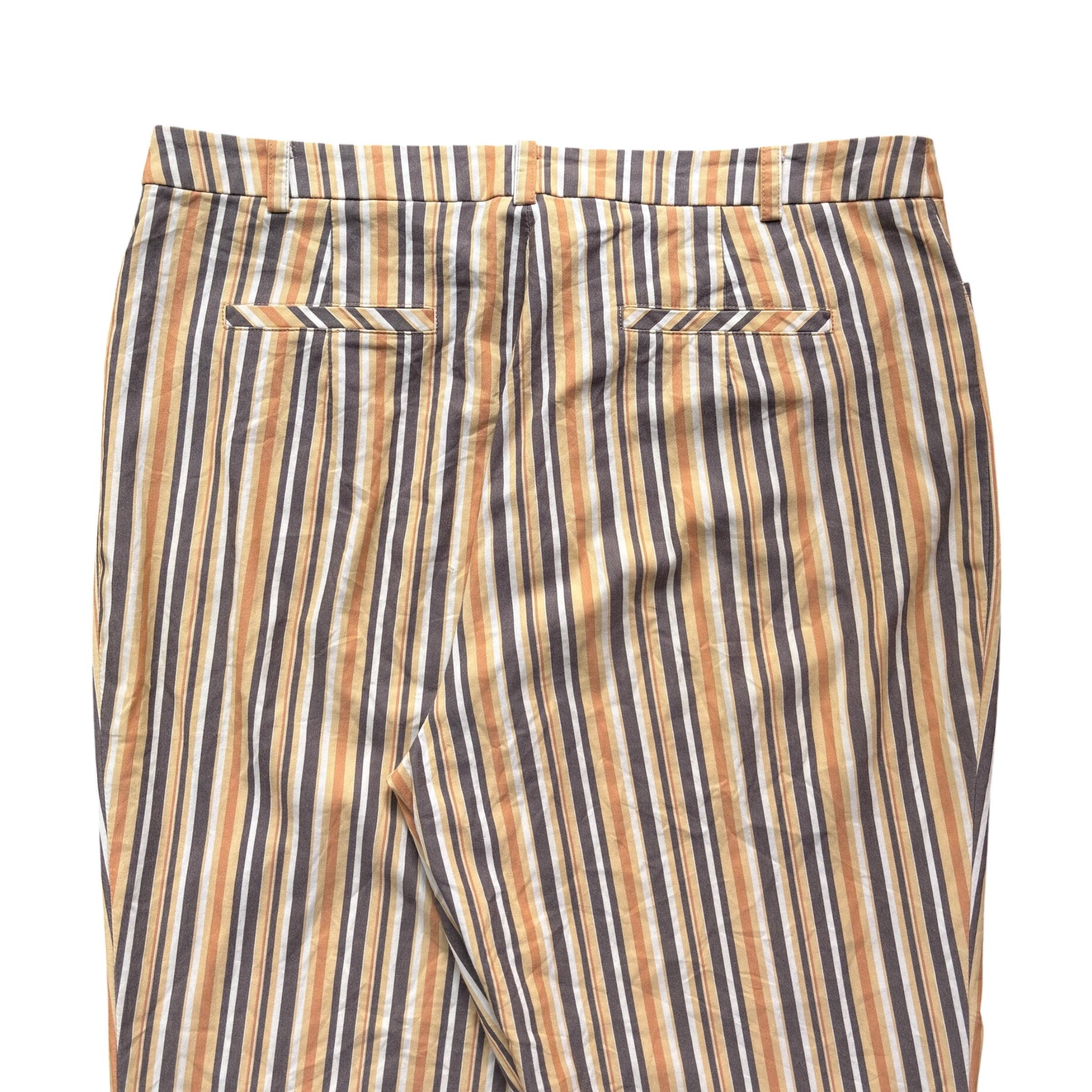 Balenciaga balenciaga yellow striped pants made in italy Size 24" / US 00 / IT 34 - 7 Thumbnail