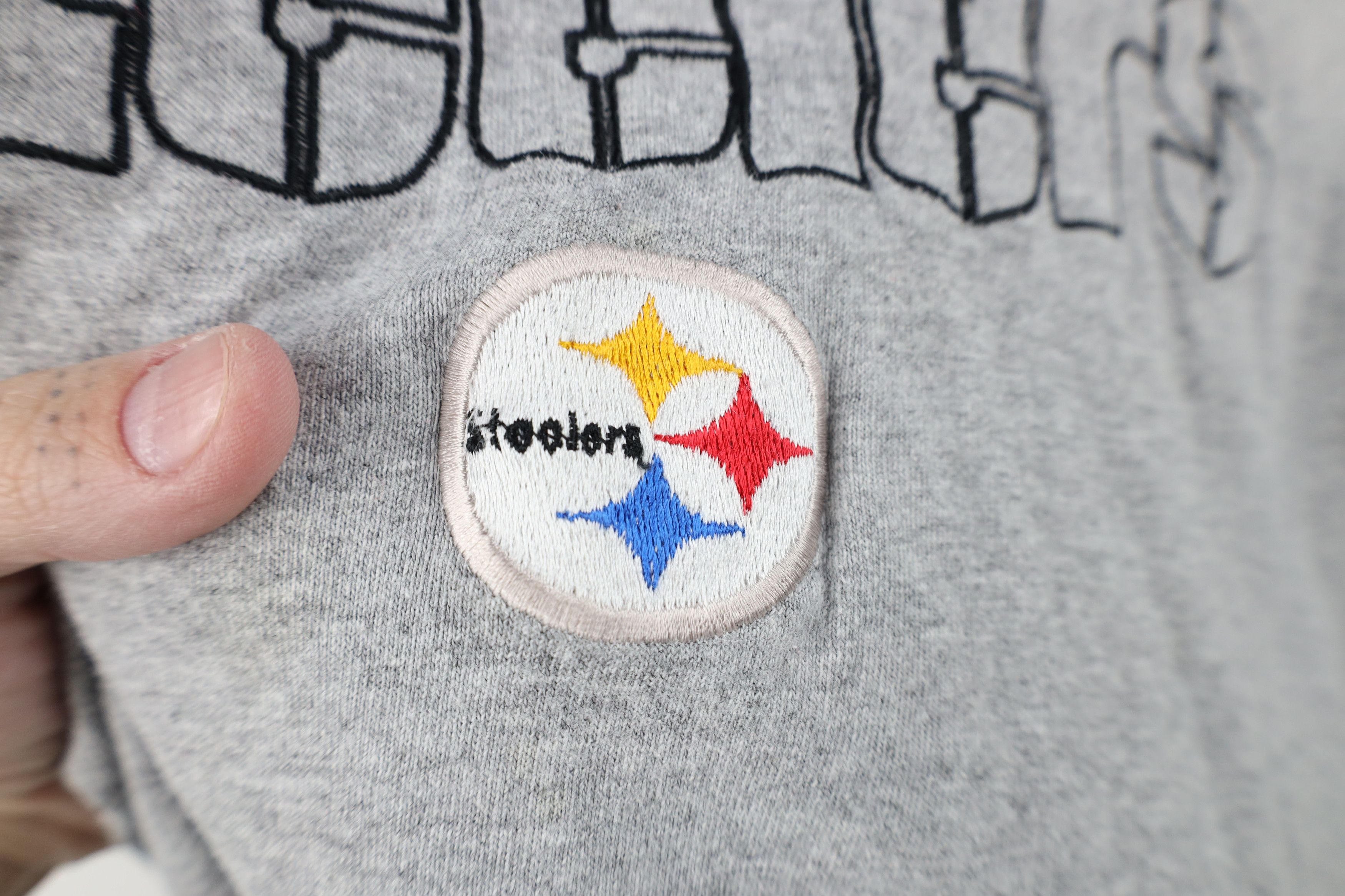 Vintage Vintage 90s Pittsburgh Steelers Football Long Sleeve T-Shirt Size US L / EU 52-54 / 3 - 5 Thumbnail