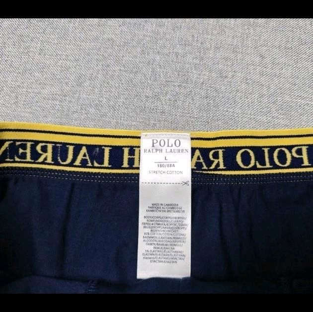 Polo Ralph Lauren 3 Pairs Of Ralph Lauren Stretch Cotton Classic Trunks L/XL Size ONE SIZE - 5 Thumbnail