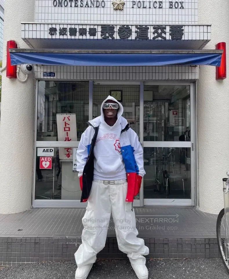 Balenciaga Balenciaga size XXS White Coated Oversized Heavy Duty Work Size US 27 - 6 Thumbnail