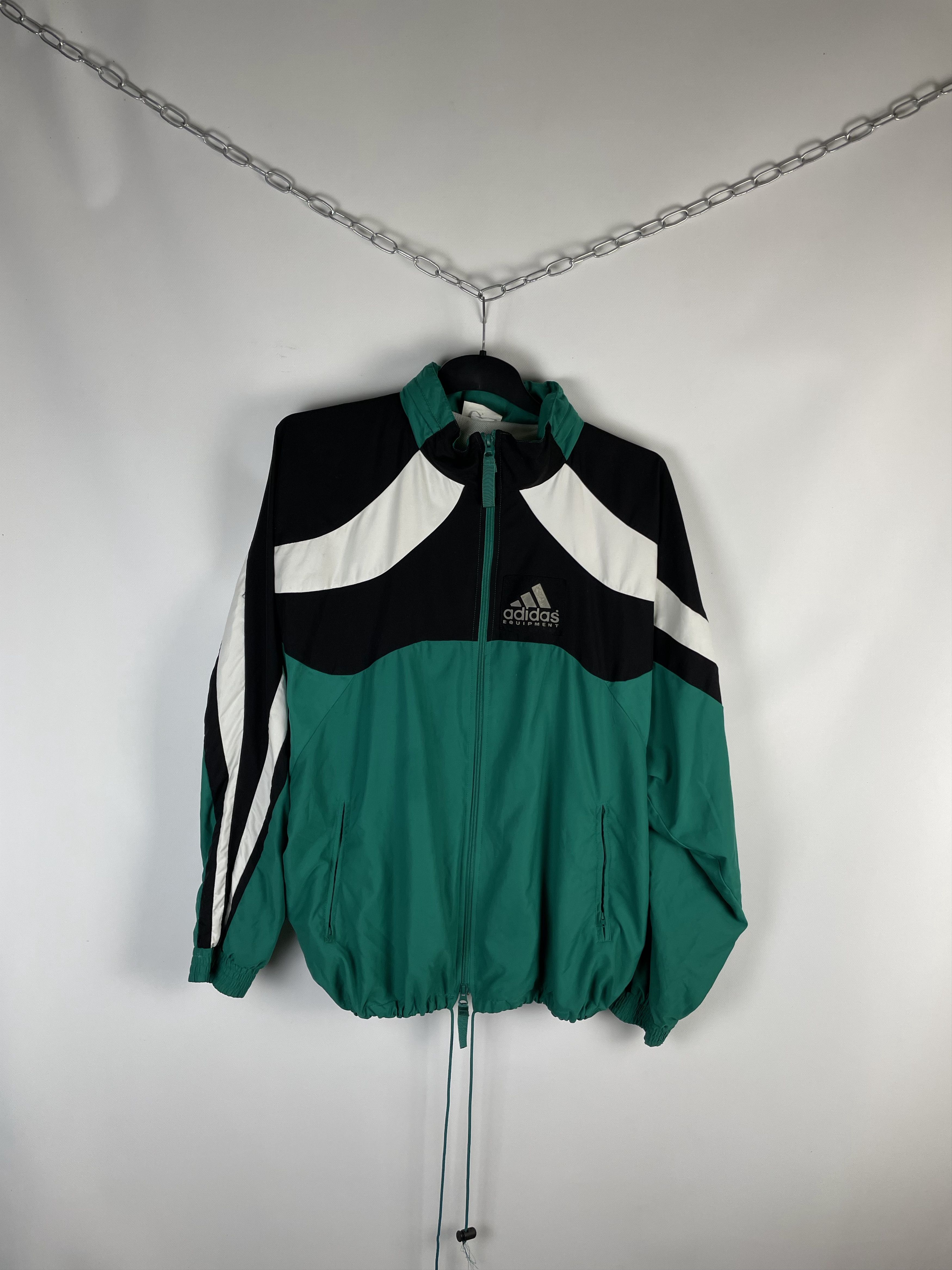 Adidas Adidas Equipment vintage track jacket 90s Size US L / EU 52-54 / 3 - 1 Thumbnail