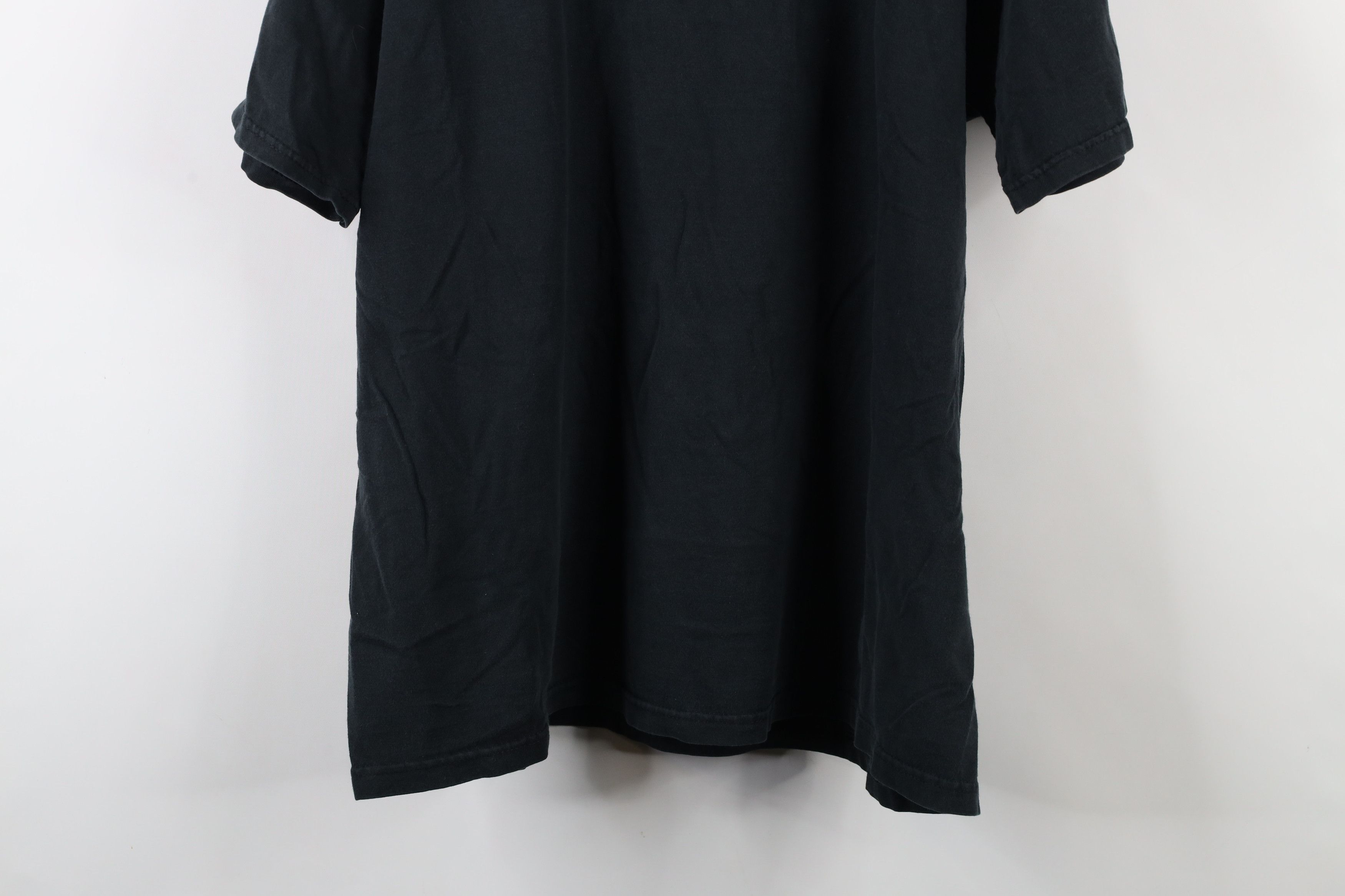 Vintage Vintage 90s Streetwear Short Sleeve T-Shirt Black Cotton Size US XL / EU 56 / 4 - 3 Thumbnail