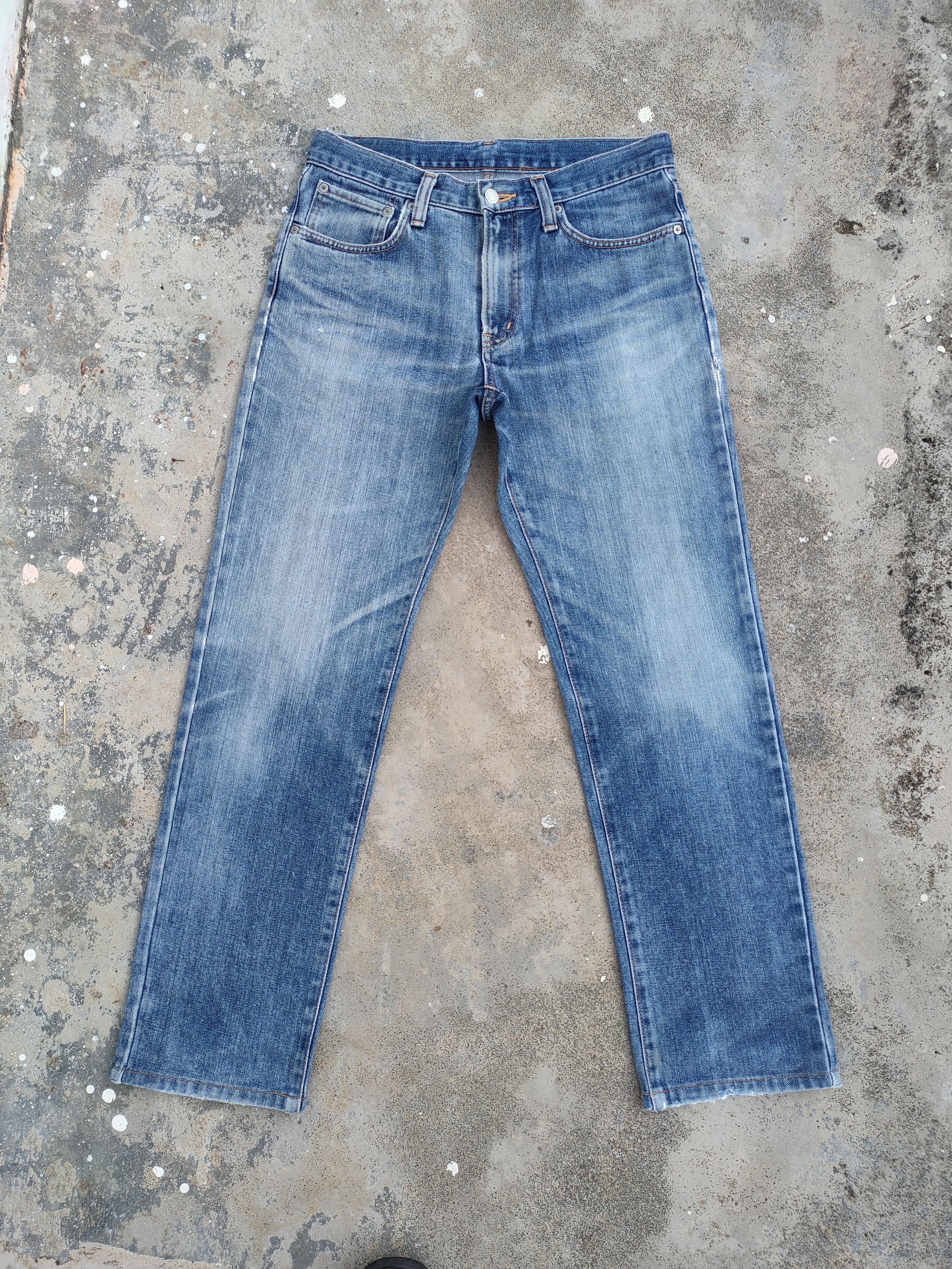 Edwin Vintage Edwin Faded Blue jeans denim Pants Size US 31 - 2 Thumbnail