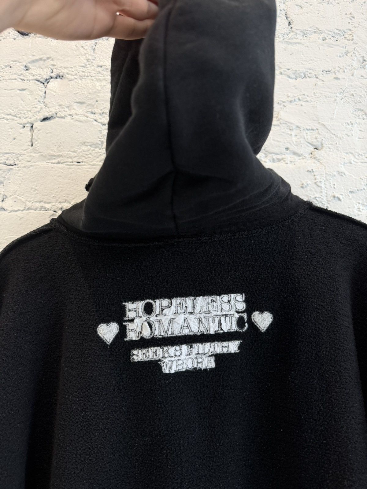 Vetements WINTER 2019 VETEMENTS ‘FUCK’ INSIDE OUT HOODIE Size US S / EU 44-46 / 1 - 2 Thumbnail