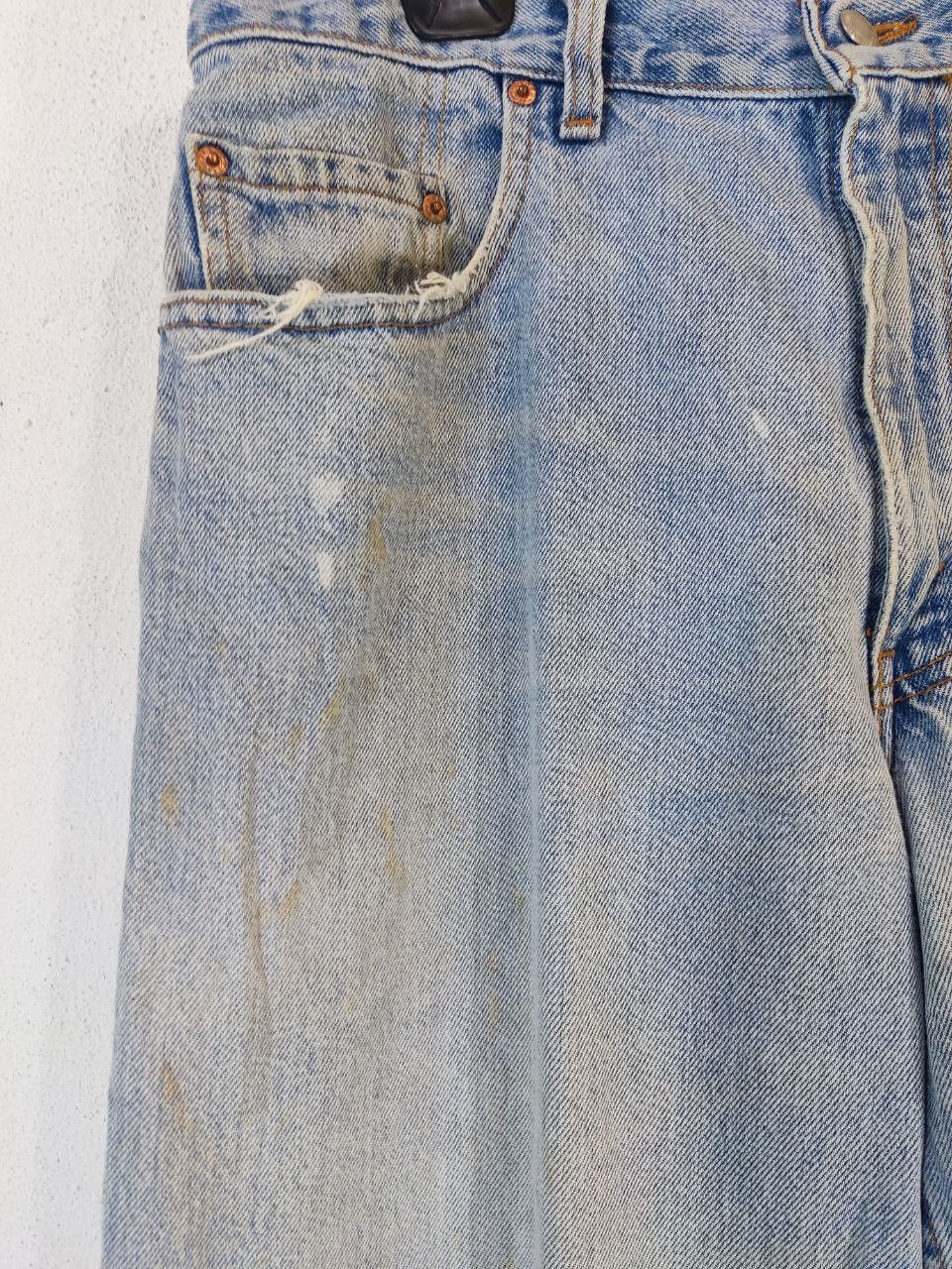 Levi's vintage levis 560 loose fit tapered leg nice design Size US 36 / EU 52 - 11 Thumbnail