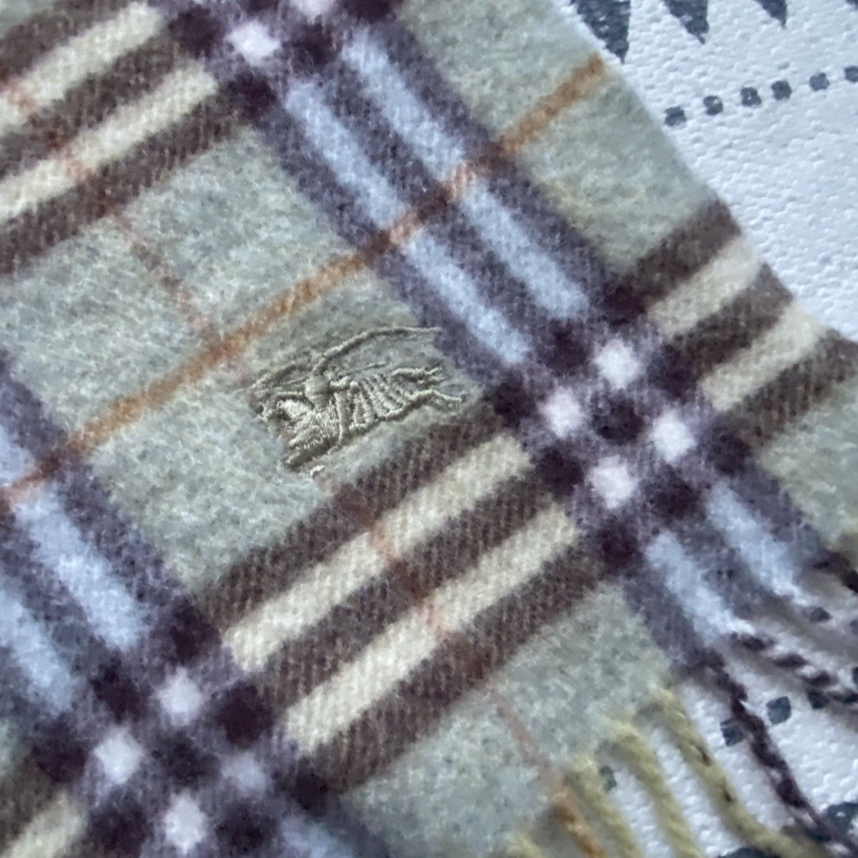 Burberry Oldmoney Vintage Burberry scarf Nova Check Luxury Size ONE SIZE - 4 Thumbnail