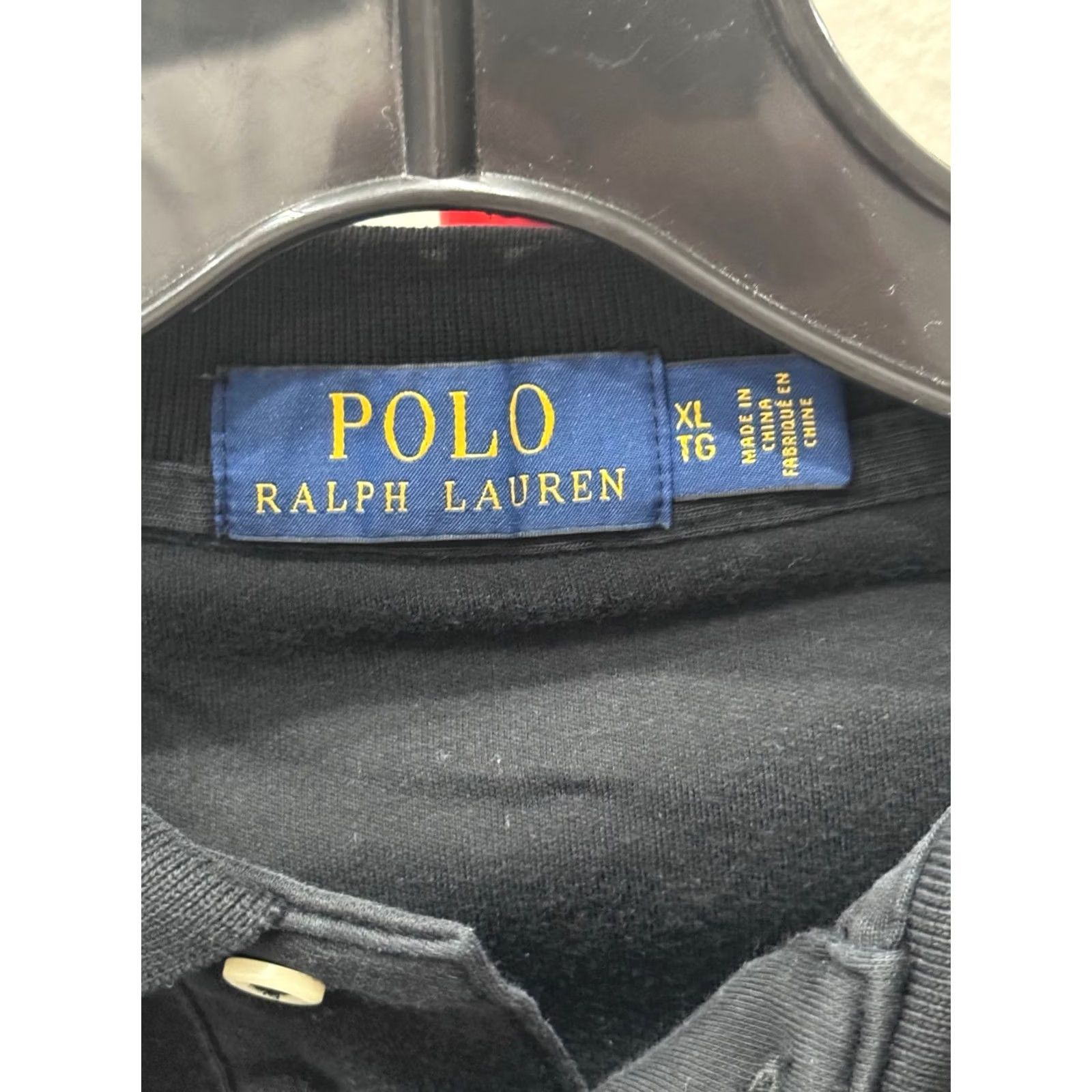 Polo Ralph Lauren Polo Ralph Lauren POLO SHIRT XL Charcoal Black Red Pony Multicolor Men Long Sleeve Shirt Size US XL / EU 56 / 4 - 4 Thumbnail