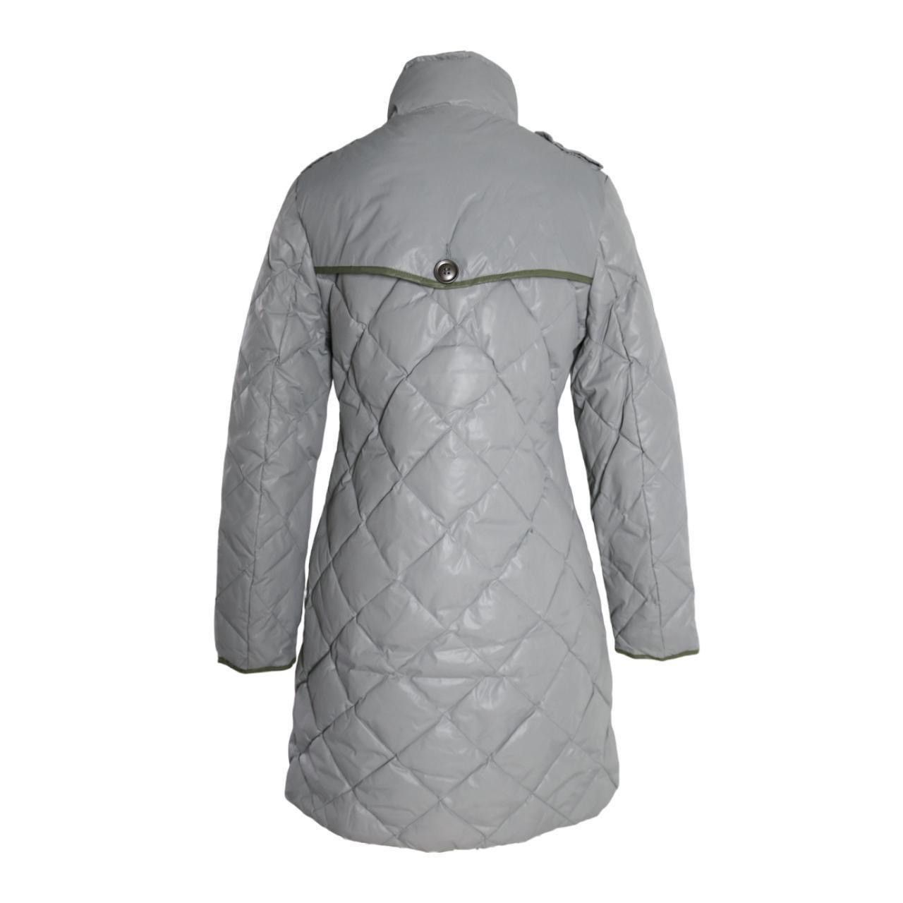 Designer quilted feather down puffer coat Size S / US 4 / IT 40 - 2 Thumbnail