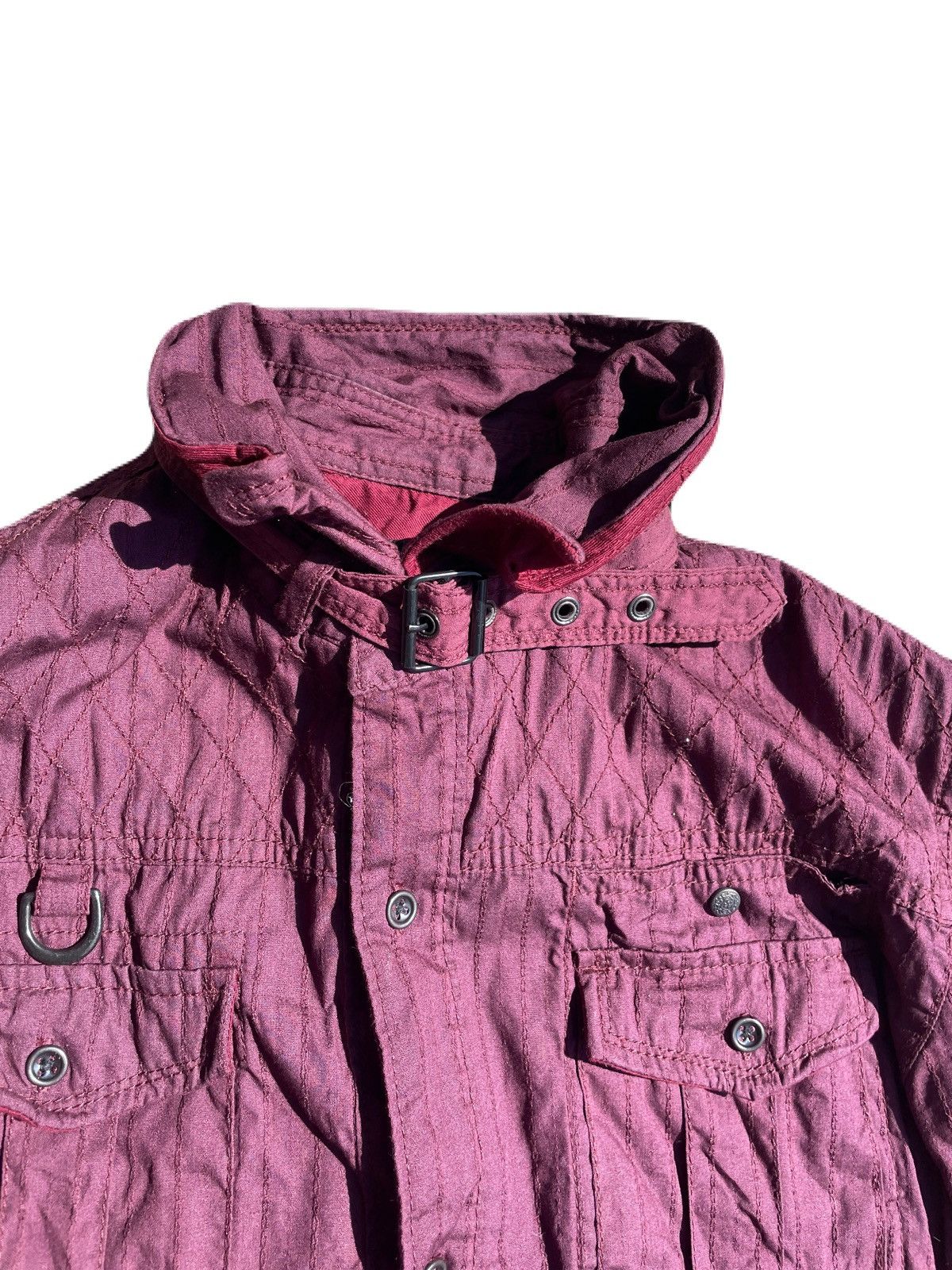 If Six Was Nine 2000s Japanese archive Vkei Belted Button Shirts Gyaruo Size US S / EU 44-46 / 1 - 5 Thumbnail