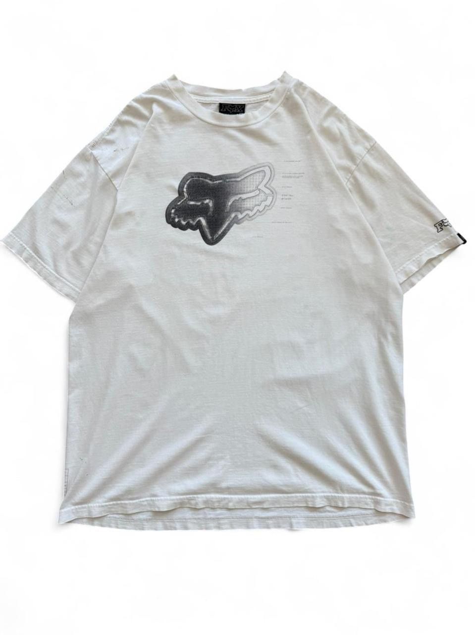 Fox Racing Fox Racing Rubber Logo Tech Fox Head Shirt Size US XL / EU 56 / 4 - 1 Thumbnail